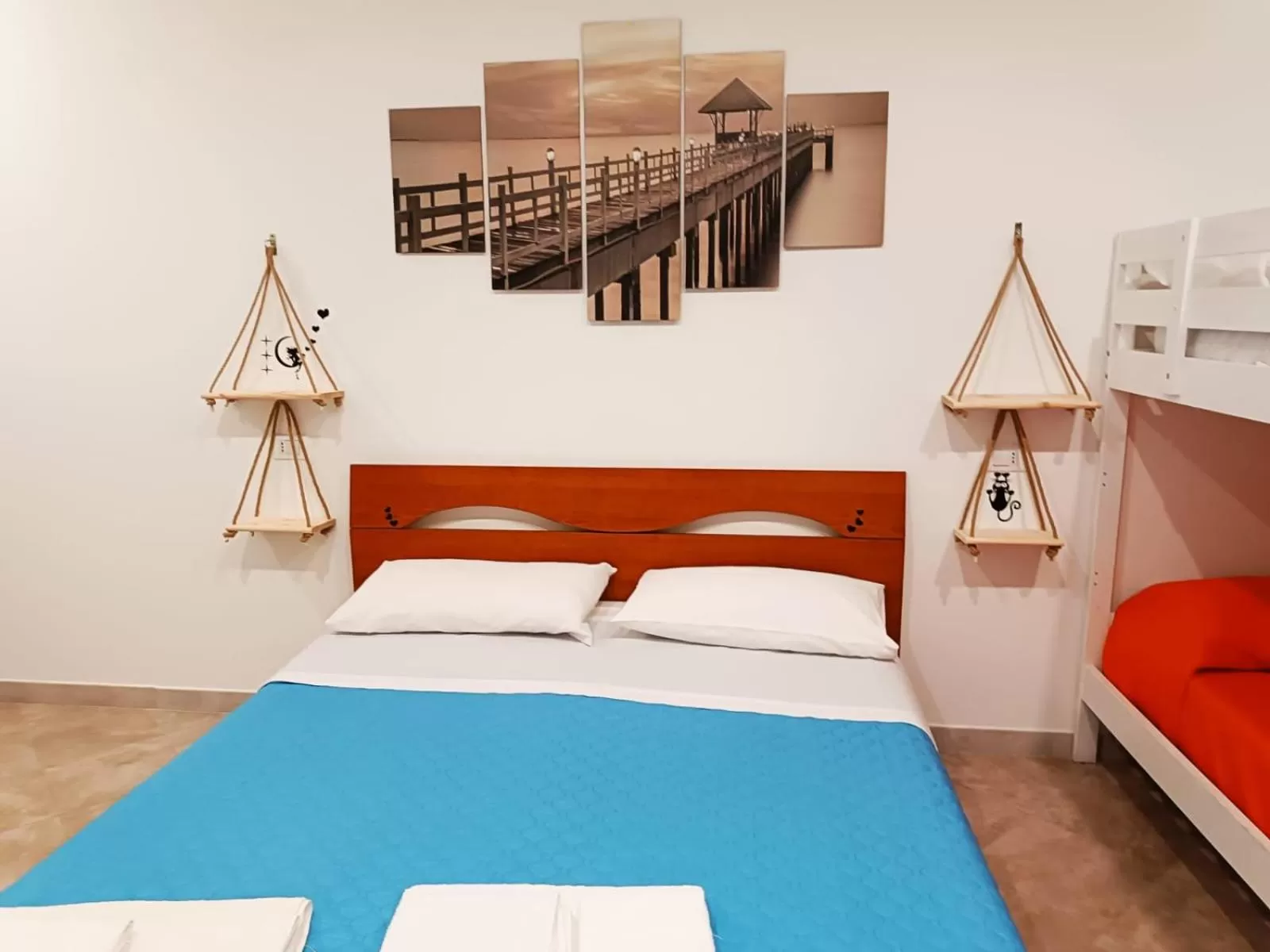 Bed in B&B IL MENHIR