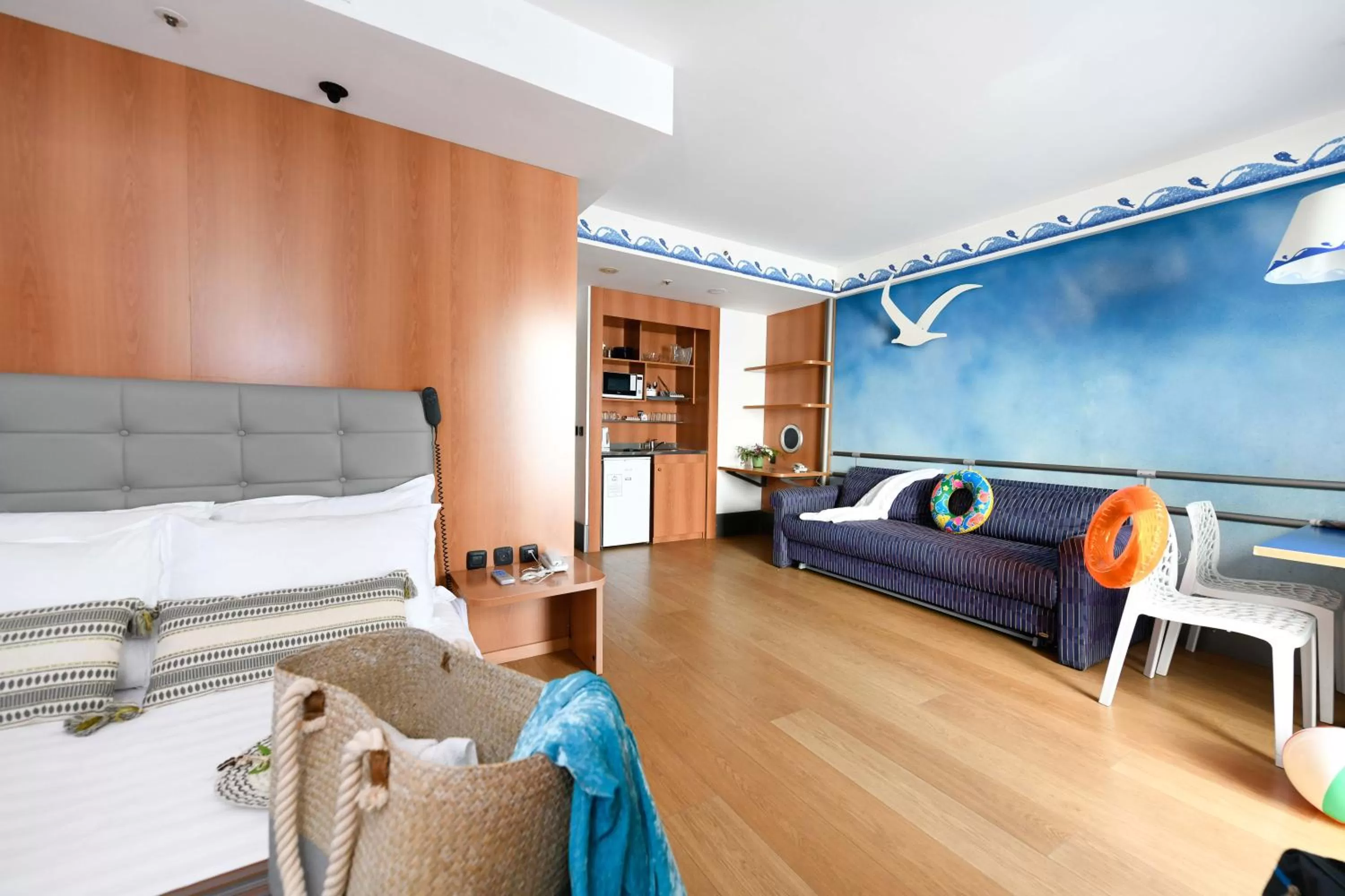 Bed, Seating Area in Club Hotel Eilat - All Suites Hotel