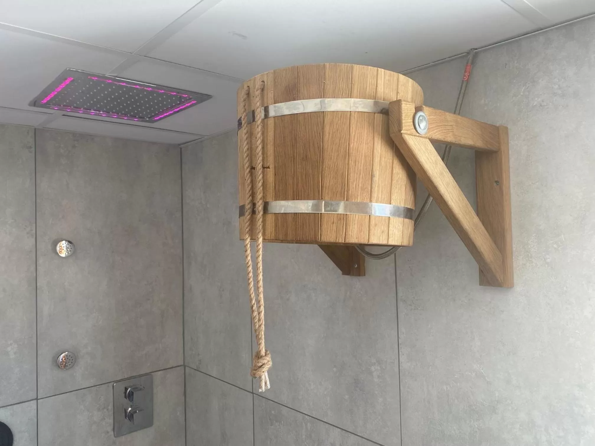 Sauna in Logis Hôtel Centrotel et Spa Bulles d'Allier