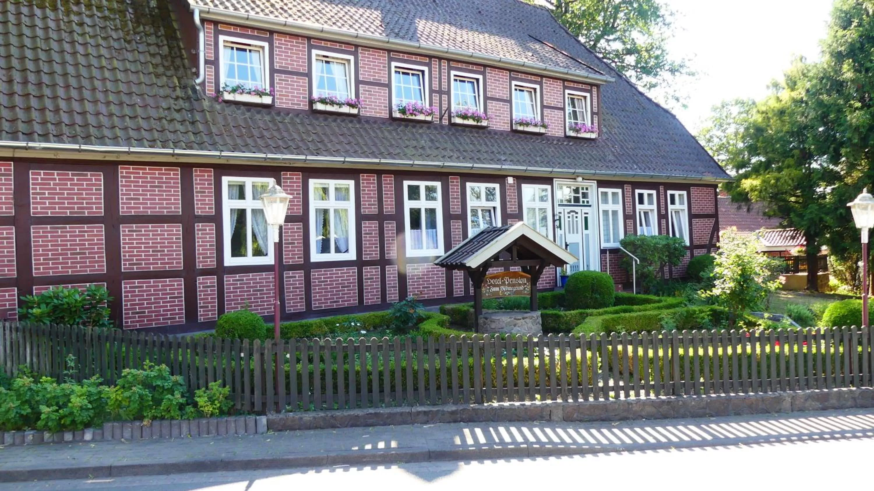 Property building in Hotel Zum Böhmegrund