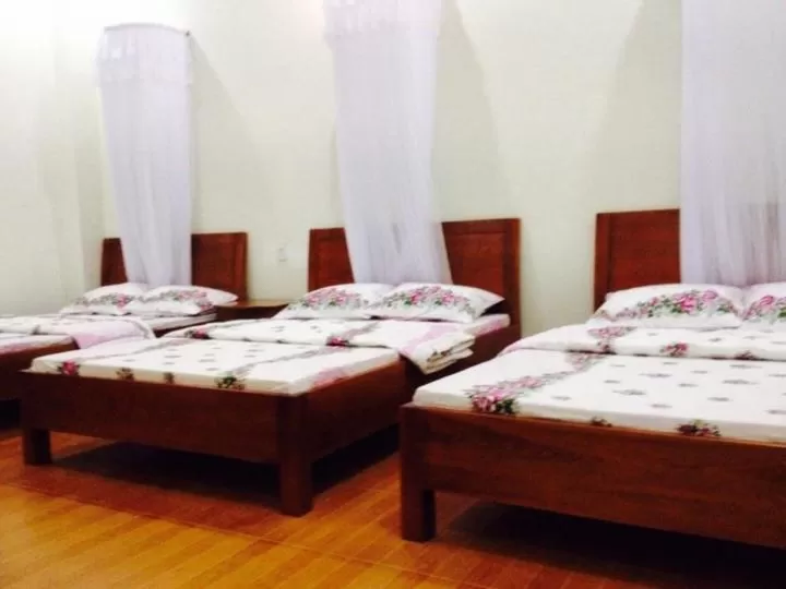 Bed in ANH DUONg 1 HOTEL