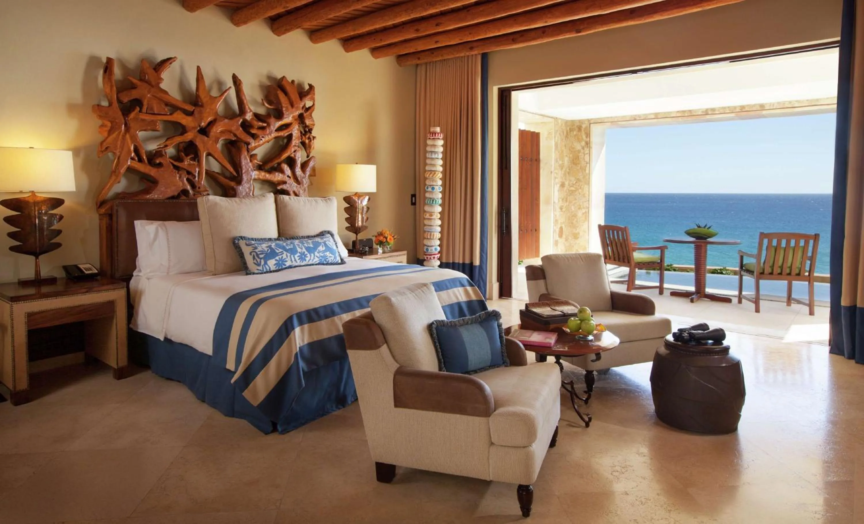 View (from property/room), Bed in Waldorf Astoria Los Cabos Pedregal