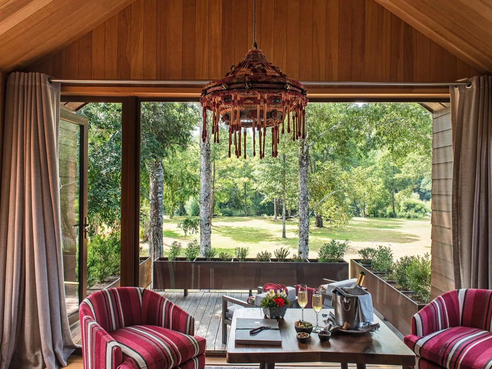 Garden view in andBeyond Vira Vira