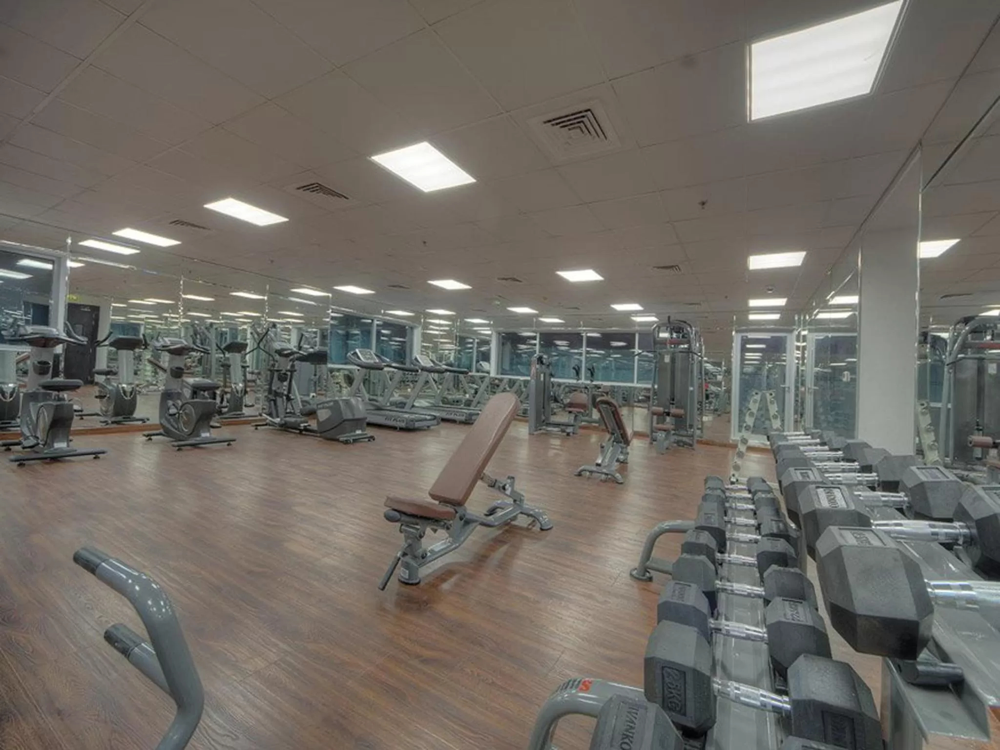 Fitness centre/facilities in Orchid Vue Hotel