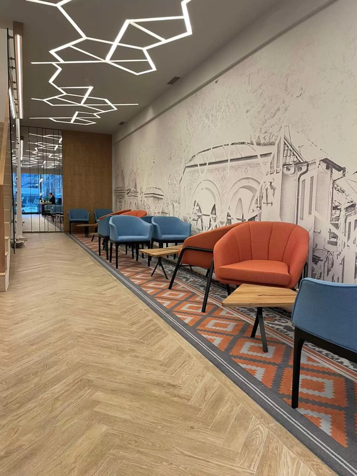 Seating area in Lipa Hotel