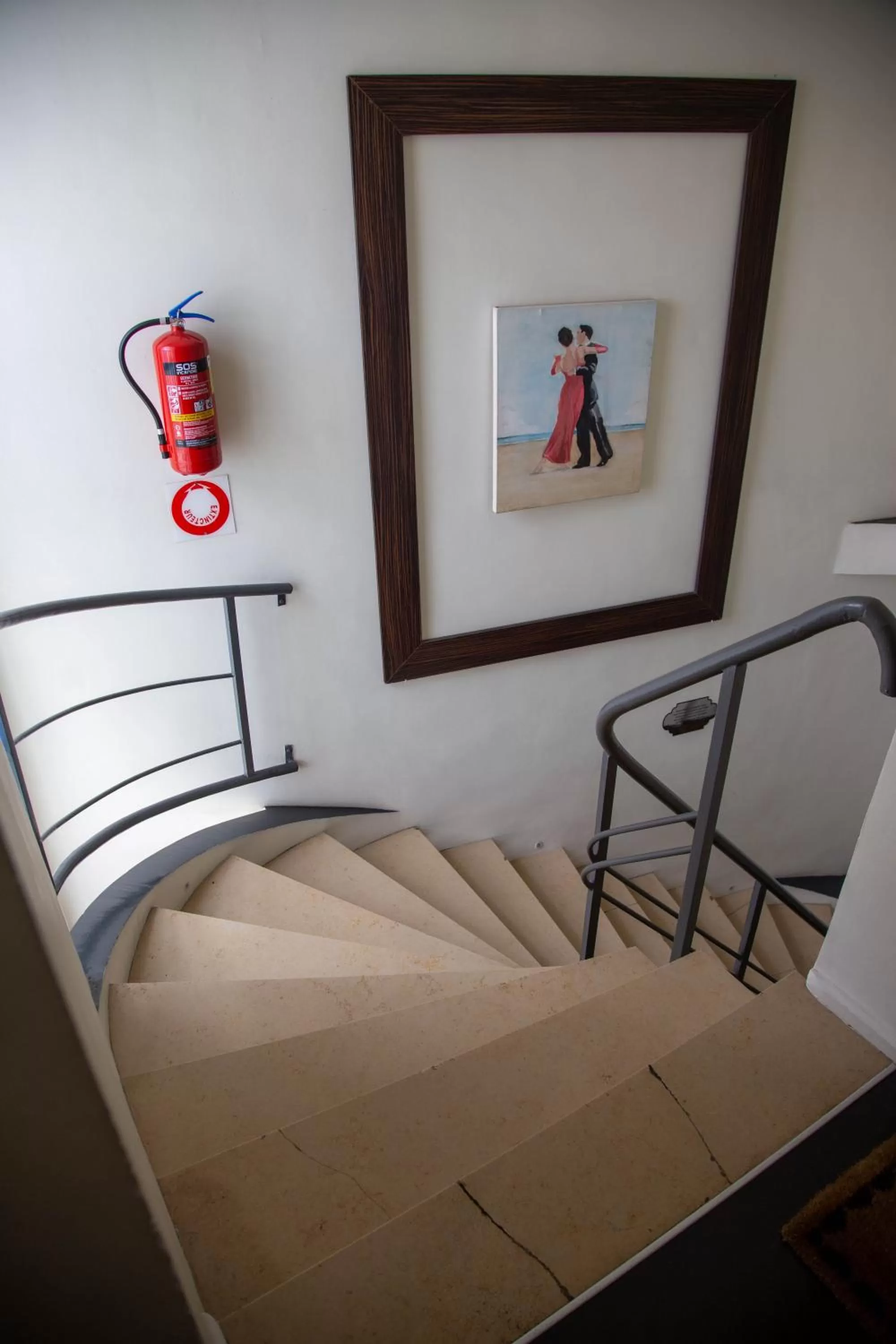 Decorative detail, Bed in Hotel La Villette