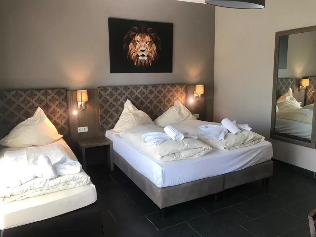 Bed in Hotel Il Cavallino