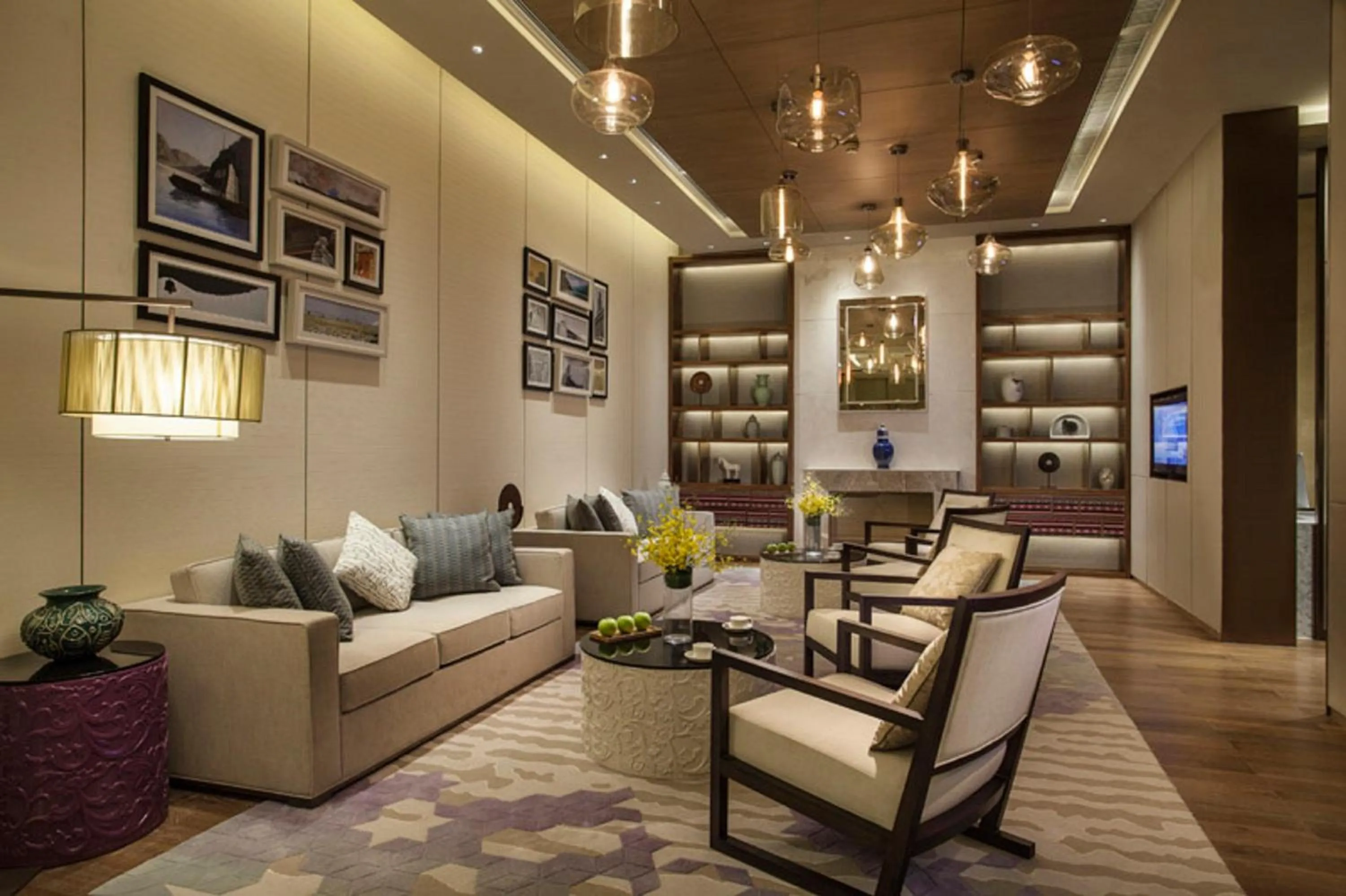 Lobby or reception in Somerset Wusheng Wuhan