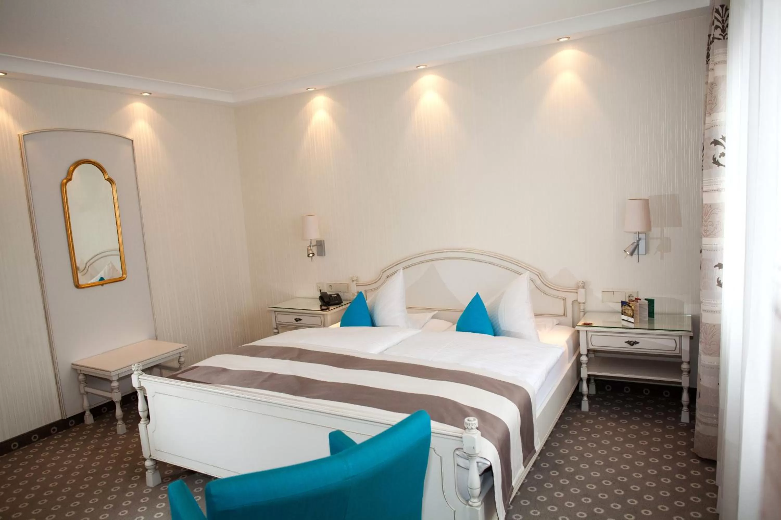 Bed in Hotel-Restaurant Arneggers Adler