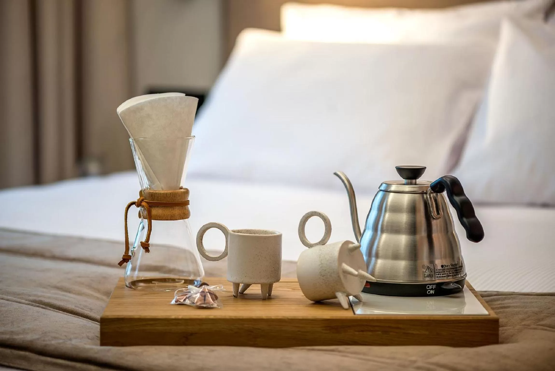 Decorative detail, Bed in Artagonist Art Hotel