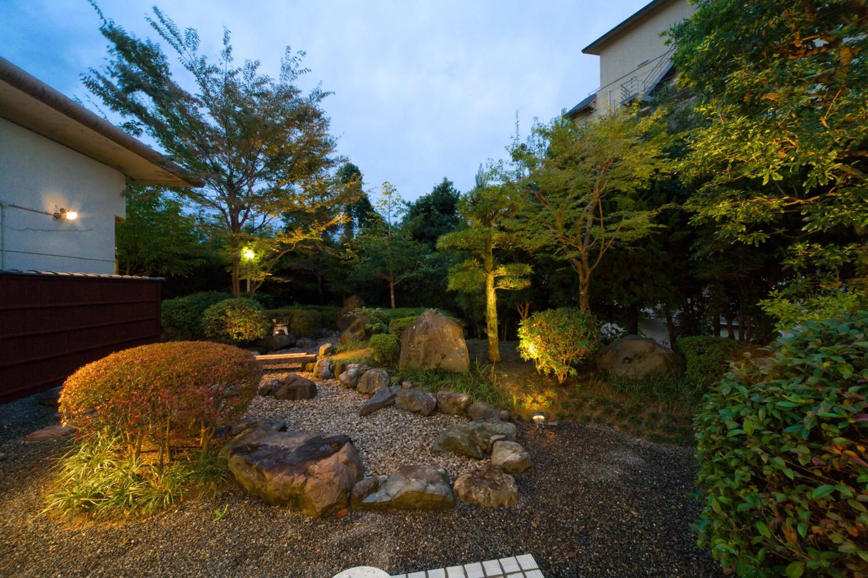 Patio in Ogoto Onsen Yunoyado Komolebi