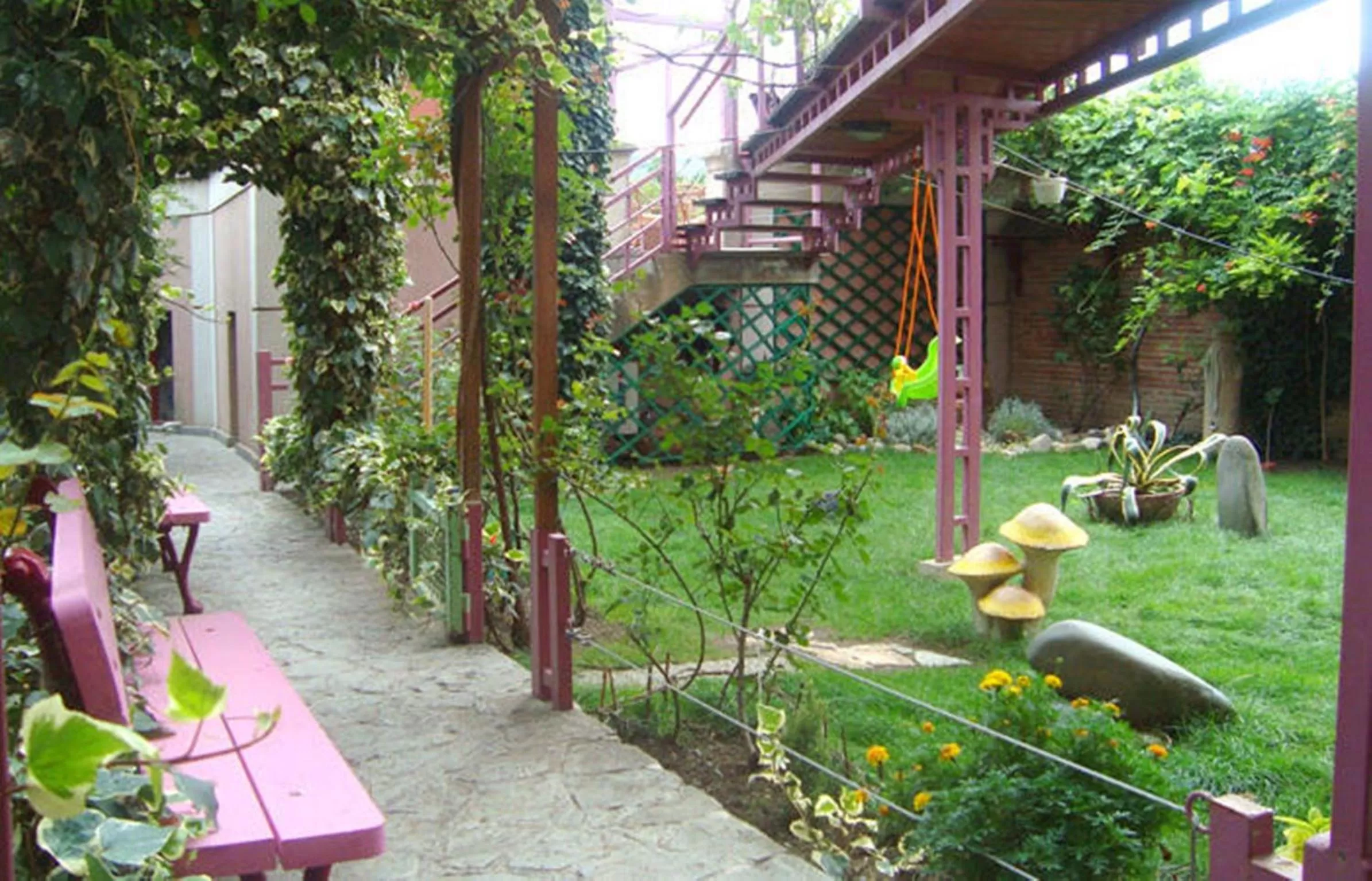 Bird's eye view in Irmeni Hotel