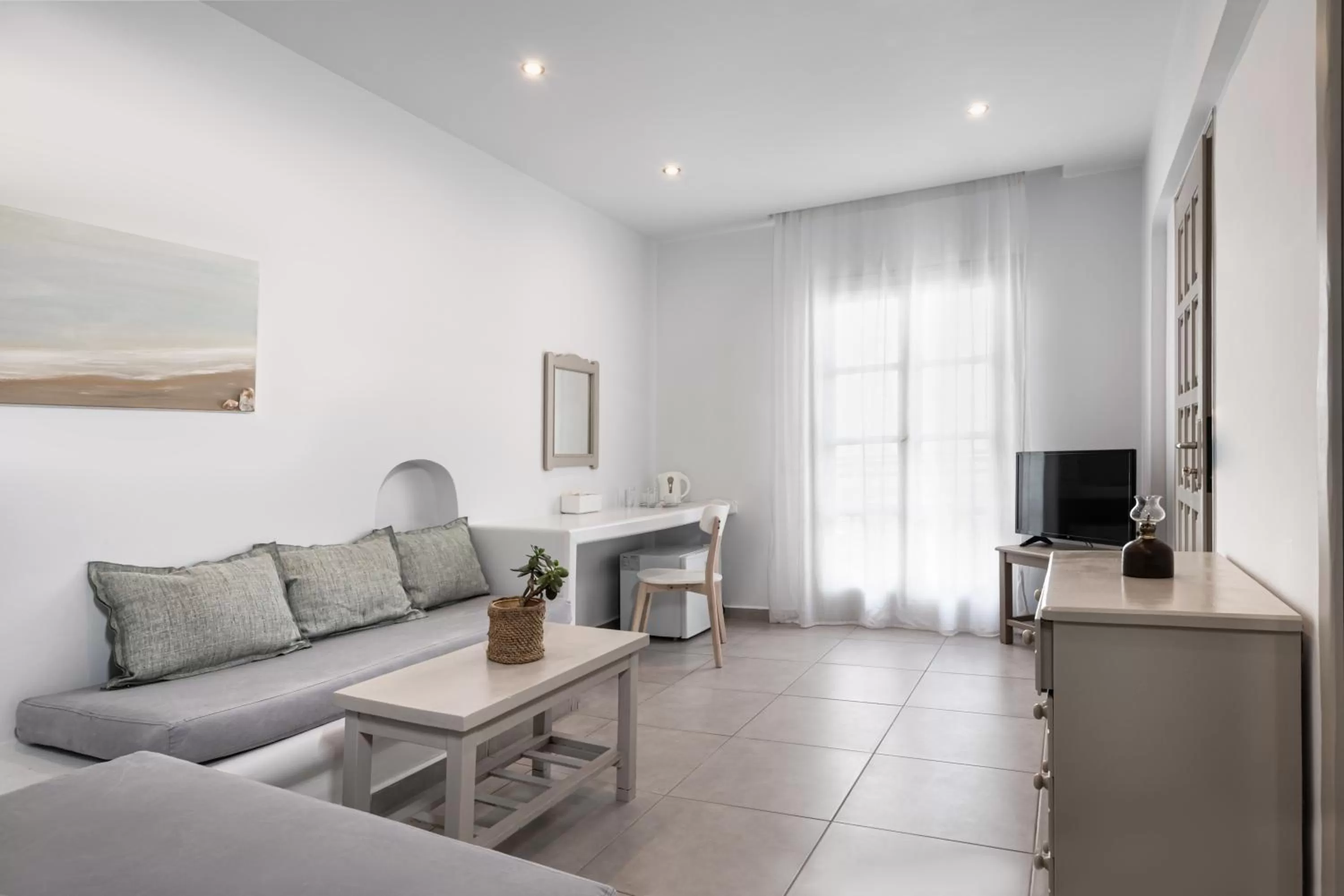 Seating area in Argo Boutique Hotel