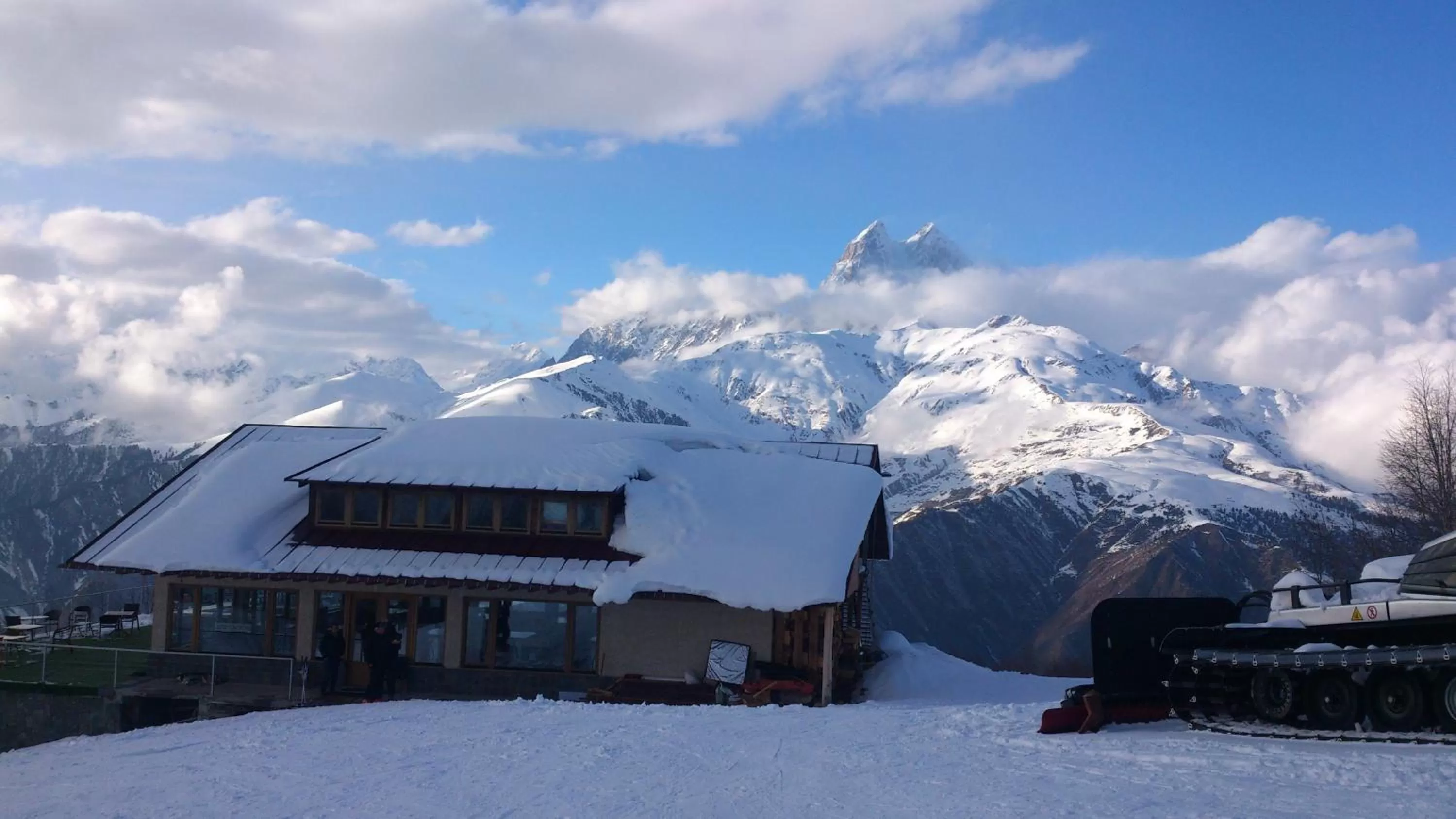 Restaurant/places to eat, Winter in Hotel Svanseti