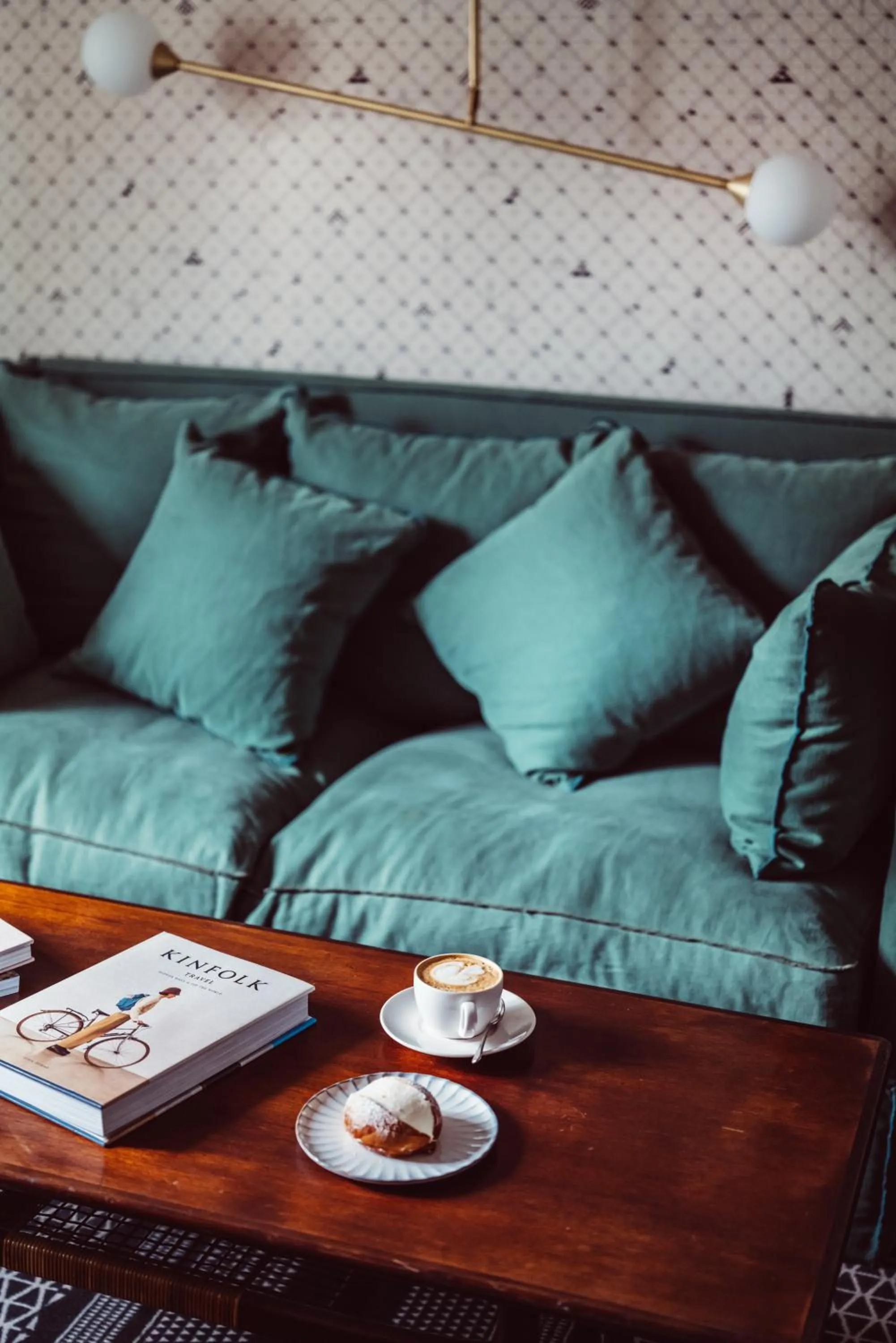 Seating area in Hotel Panache