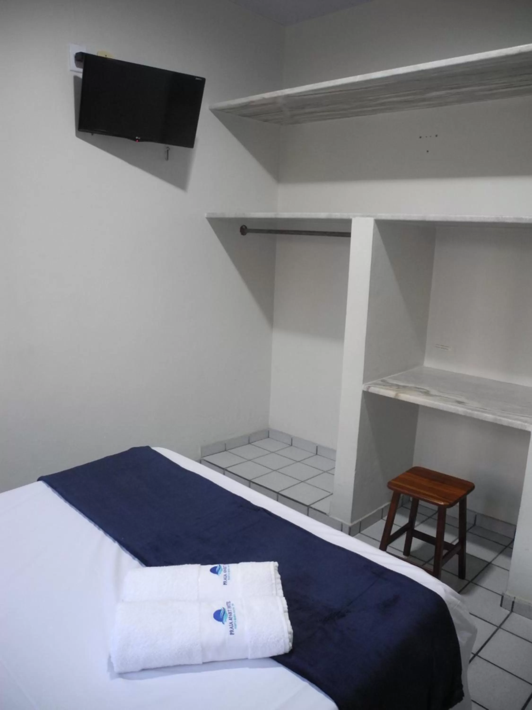 Bed in Praia Apart Hotel