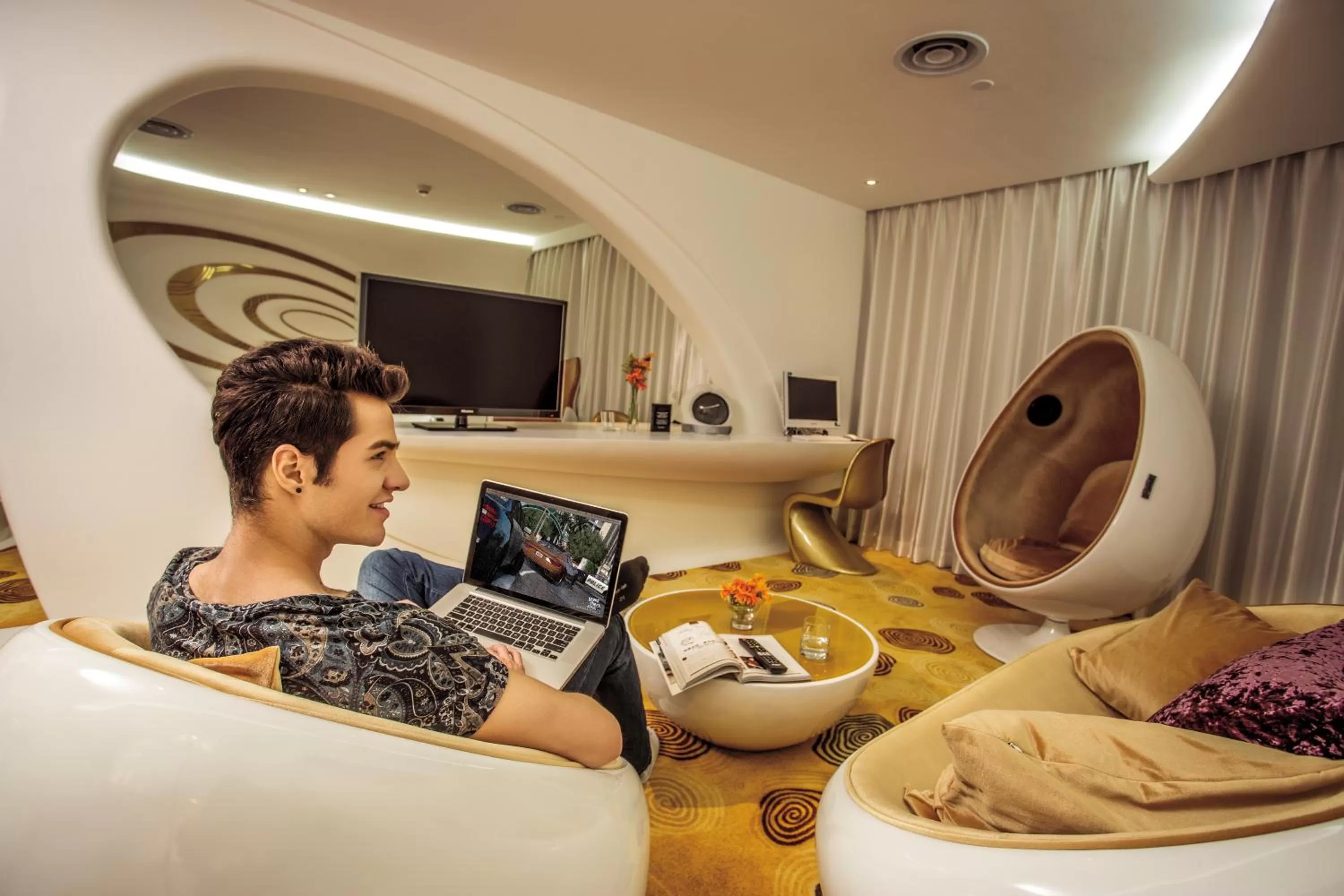 Photo of the whole room in Guangzhou Planet Hotel