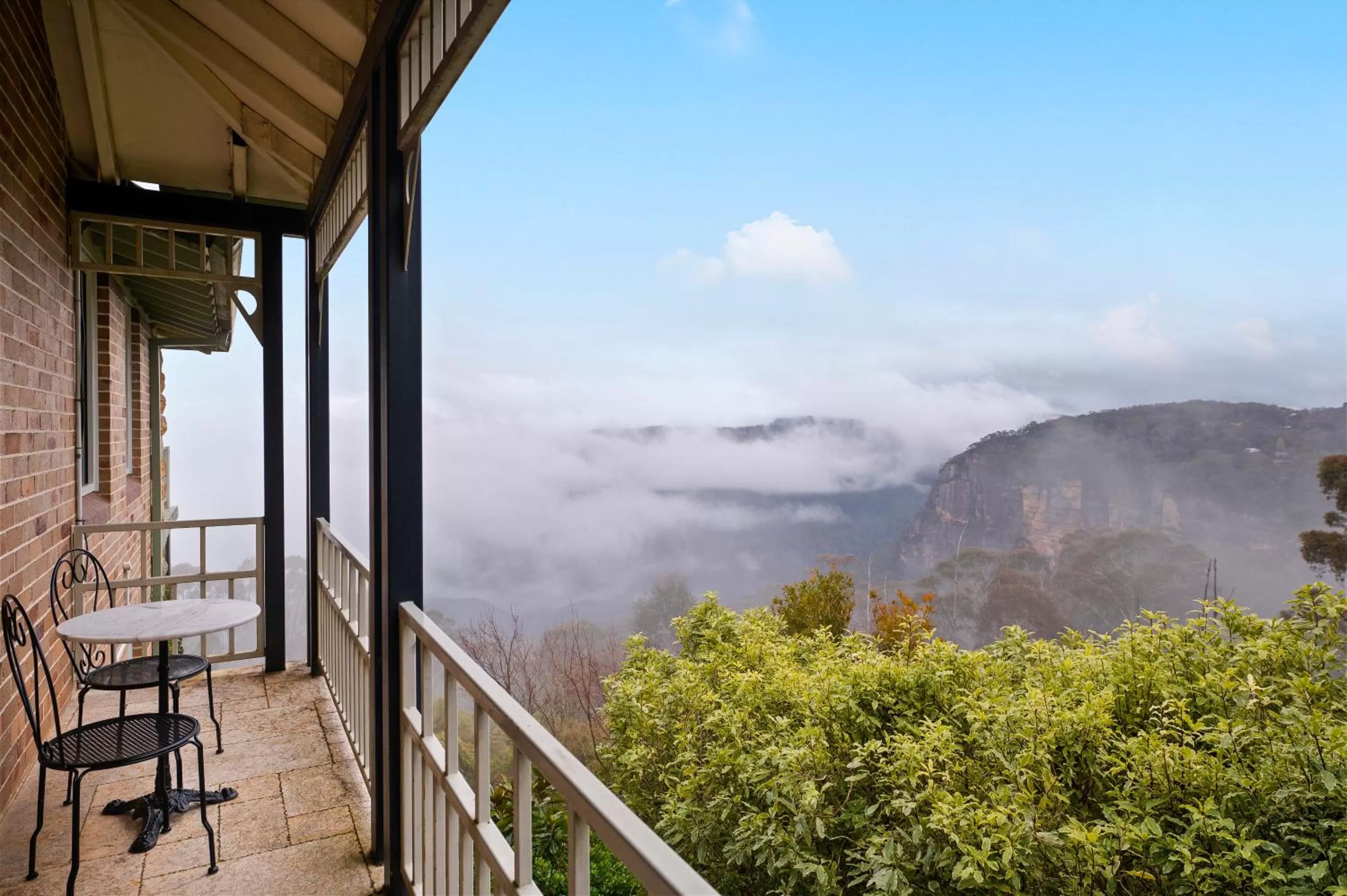 Balcony/Terrace in Echoes Boutique Hotel & Restaurant Blue Mountains