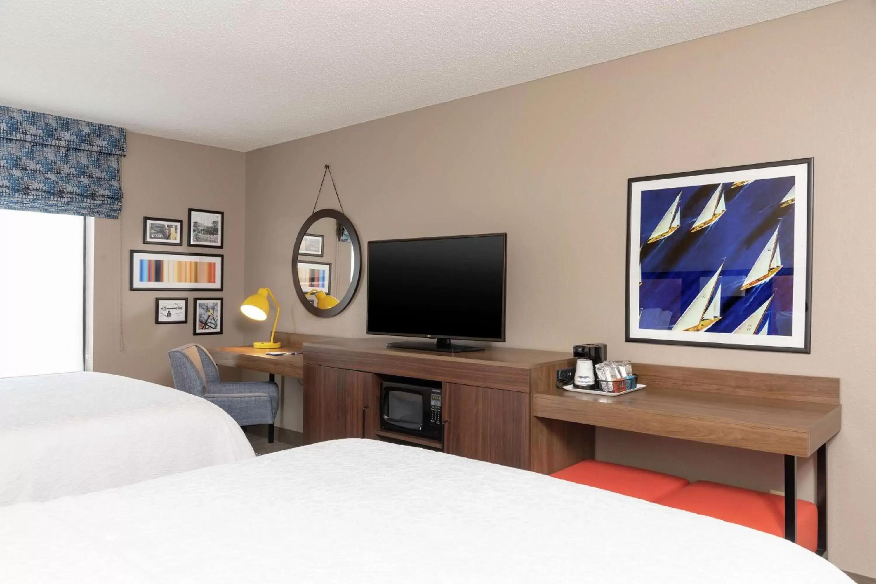 Room with Two Queen Beds - Non-Smoking in Hampton Inn Warsaw Room with Two Queen Beds - Non-Smoking in Hampton Inn Warsaw