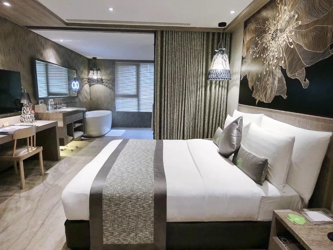 Photo of the whole room, Bed in arTree hotel