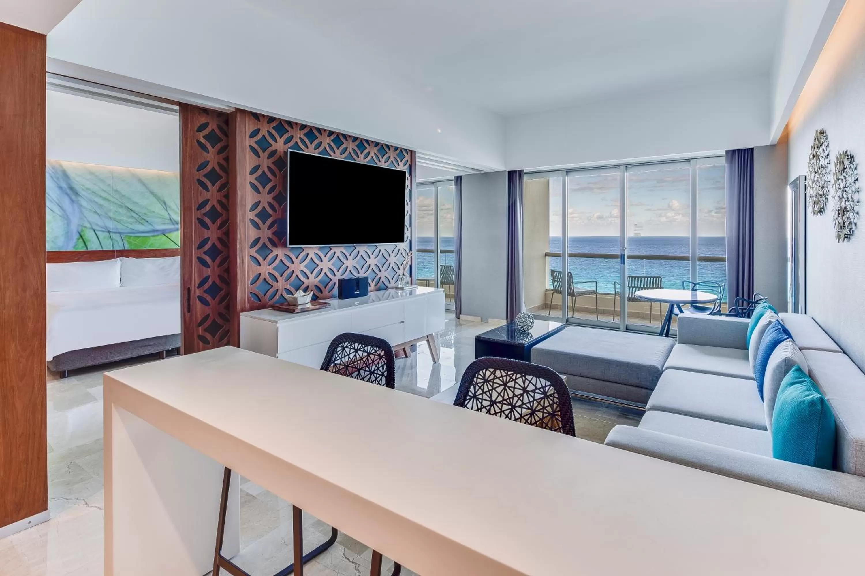 Bed in Live Aqua Cancun - Adults Only - All-Inclusive