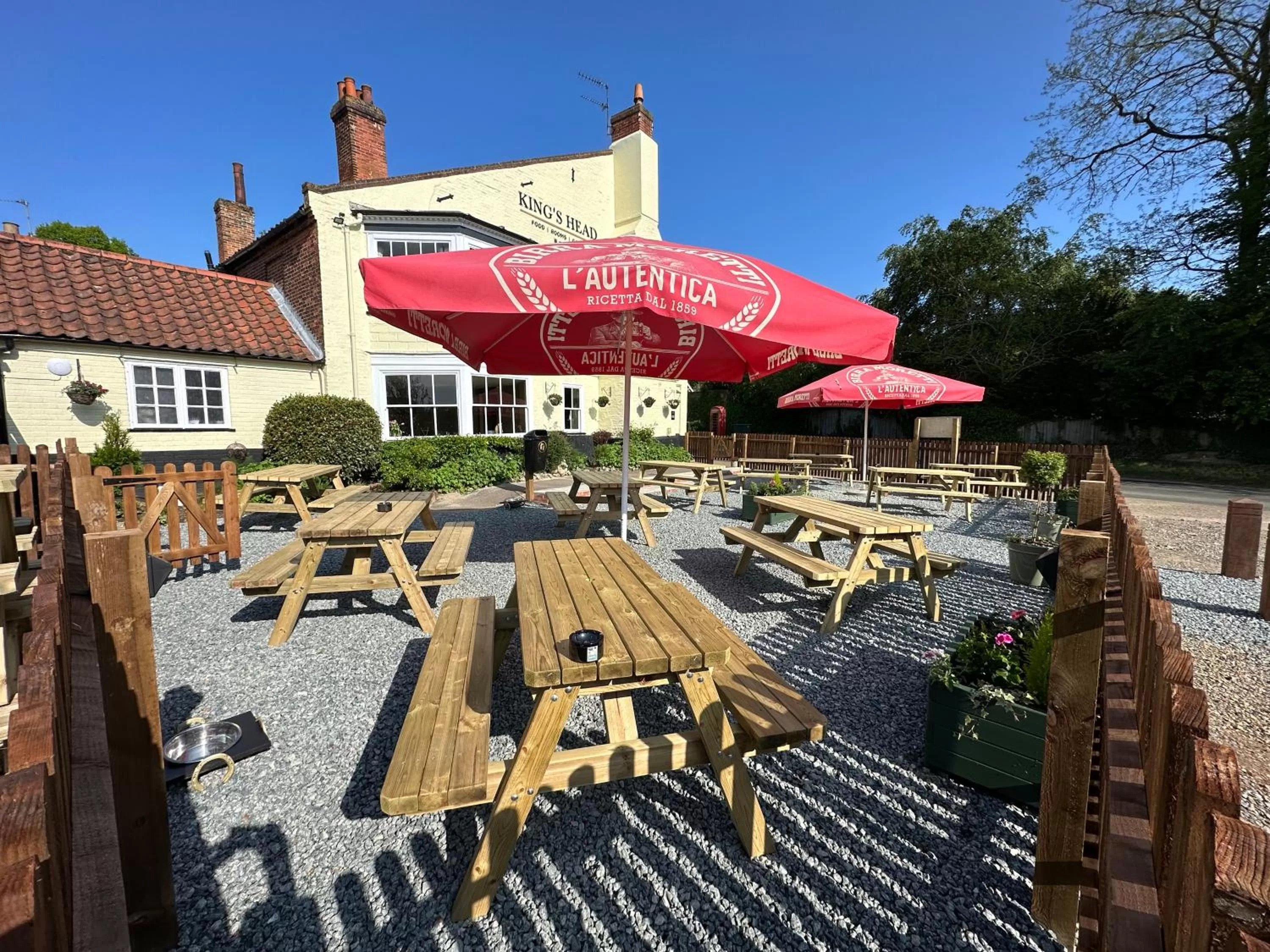 Garden in Kings Head Coltishall