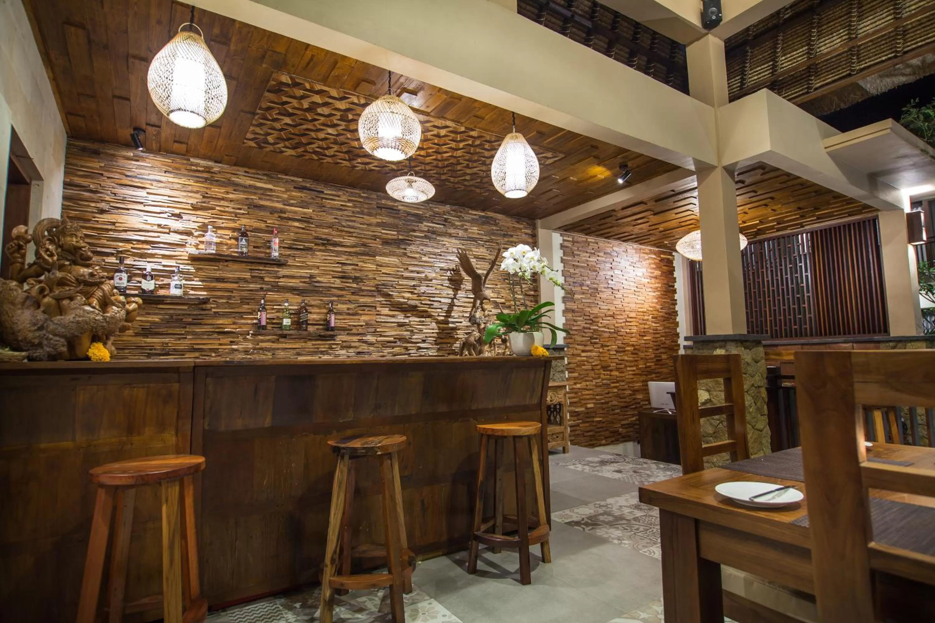 Dining area in The Mudru Resort by GenuineHost