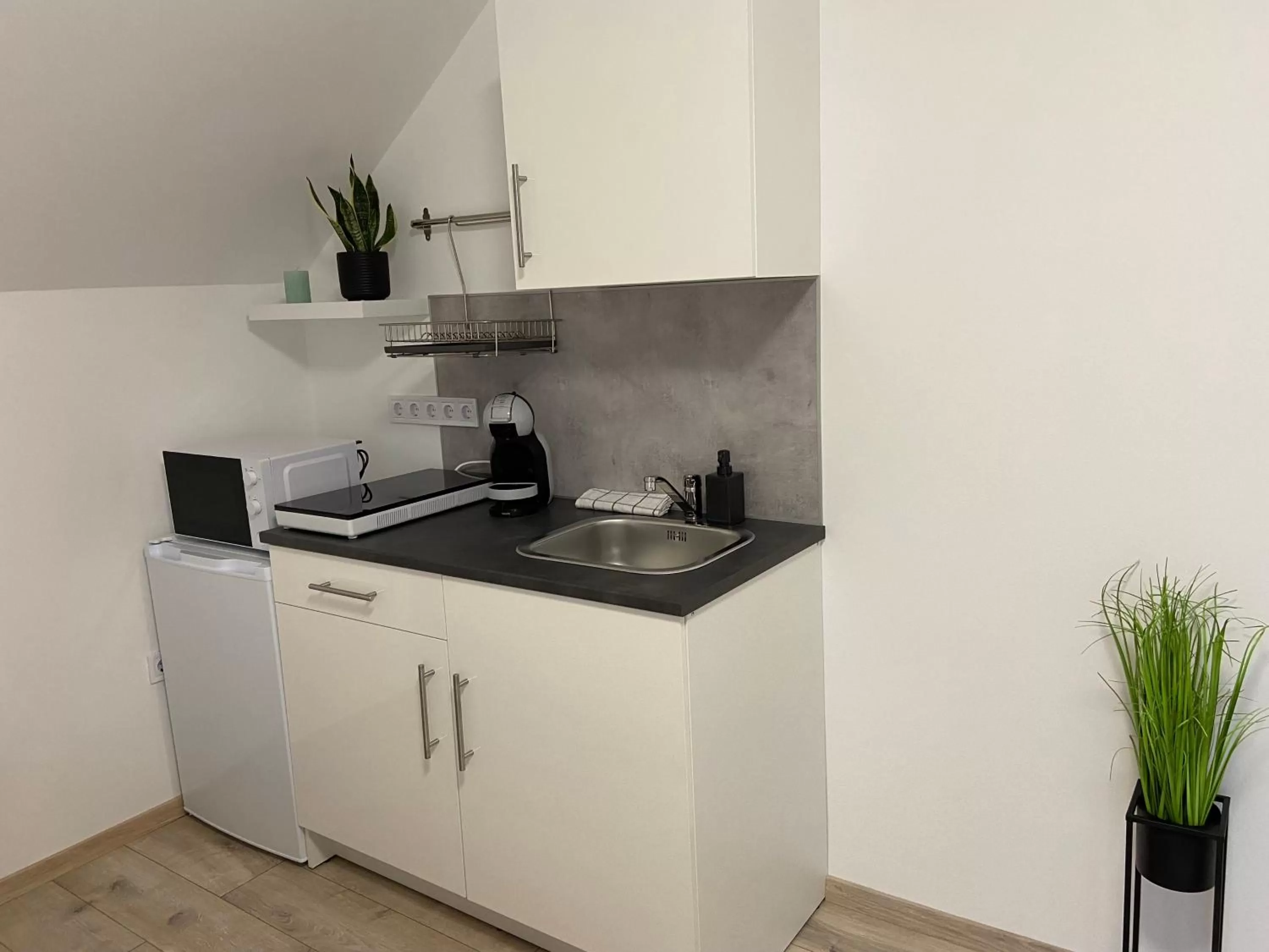 Kitchen or kitchenette in Villa Tara Bük