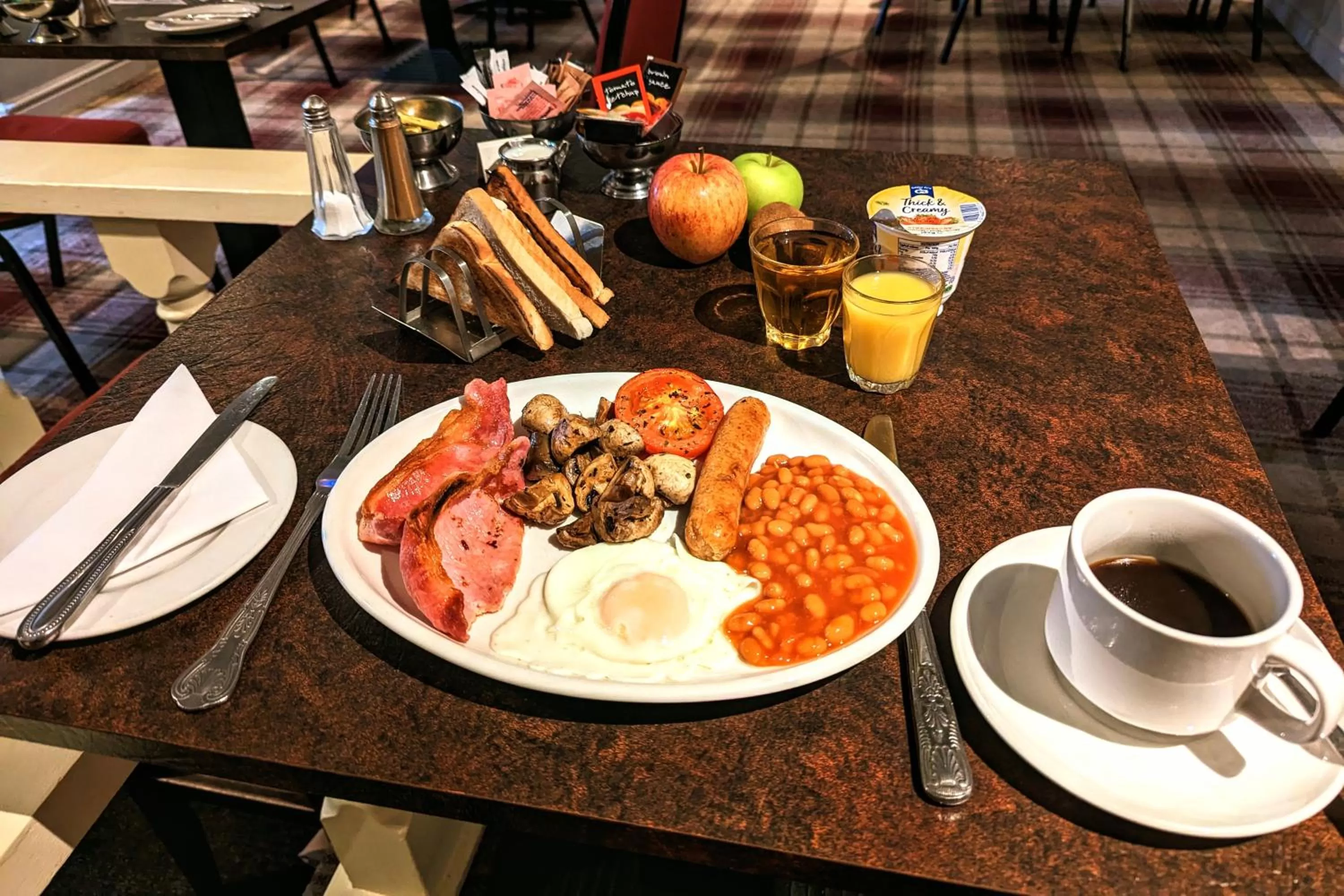 Breakfast in Brookside Hotel & Restaurant ,Suitable for Solo Travelers Couples Educational Groups & Families welcome