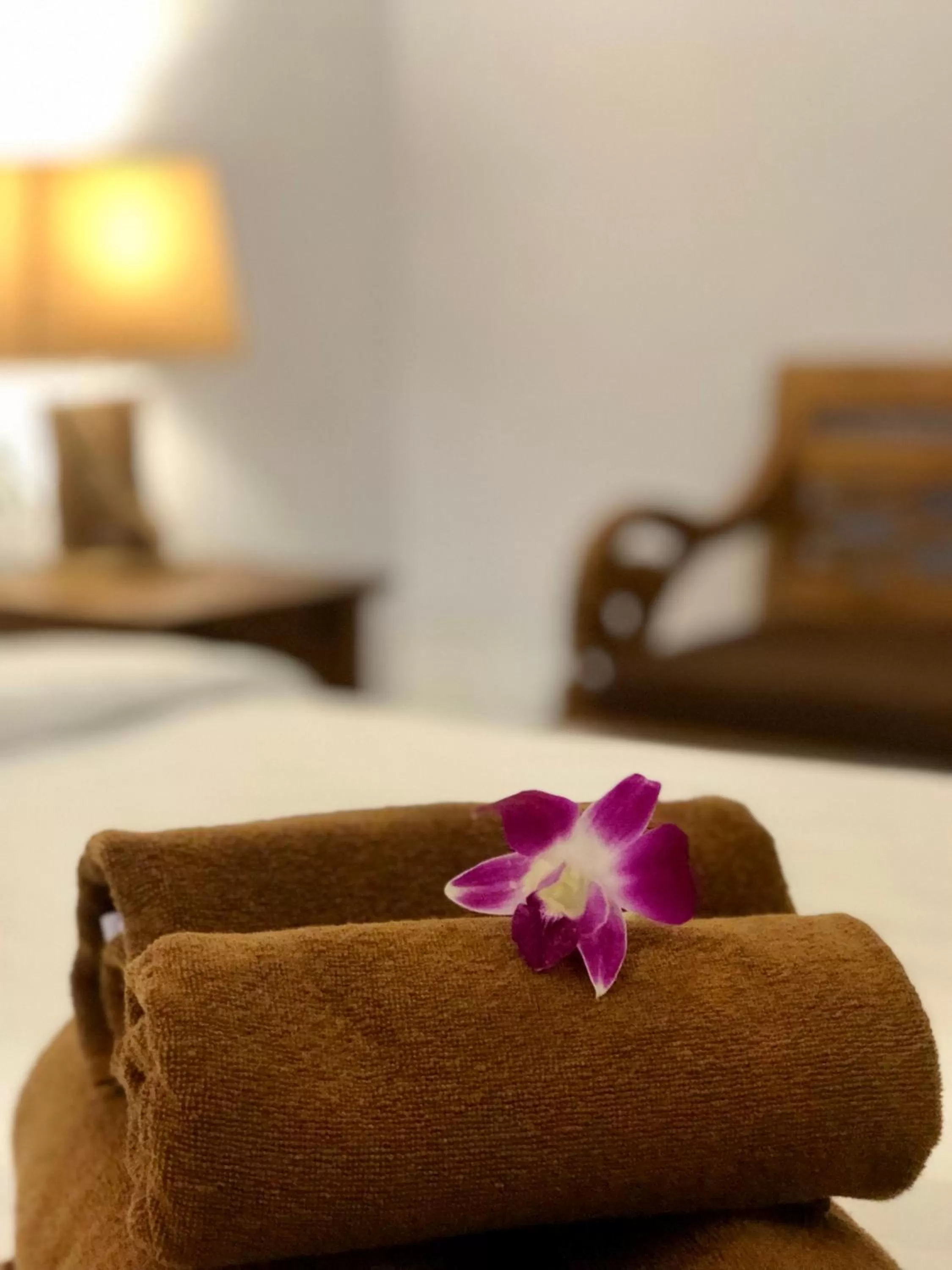 Bed in The Hidden Bali Inn