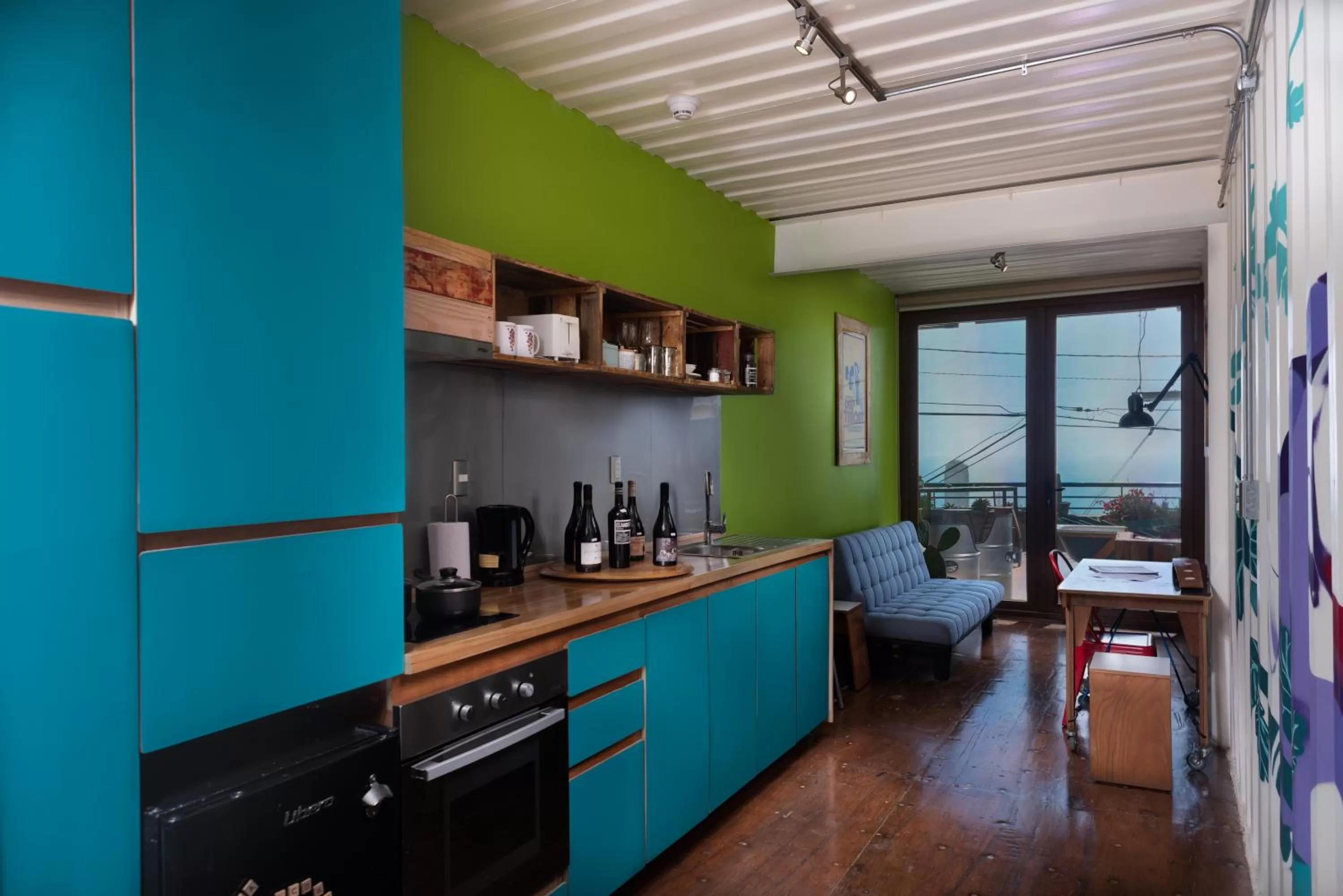 Kitchen or kitchenette, Kitchen/Kitchenette in Hotel Winebox Valparaiso