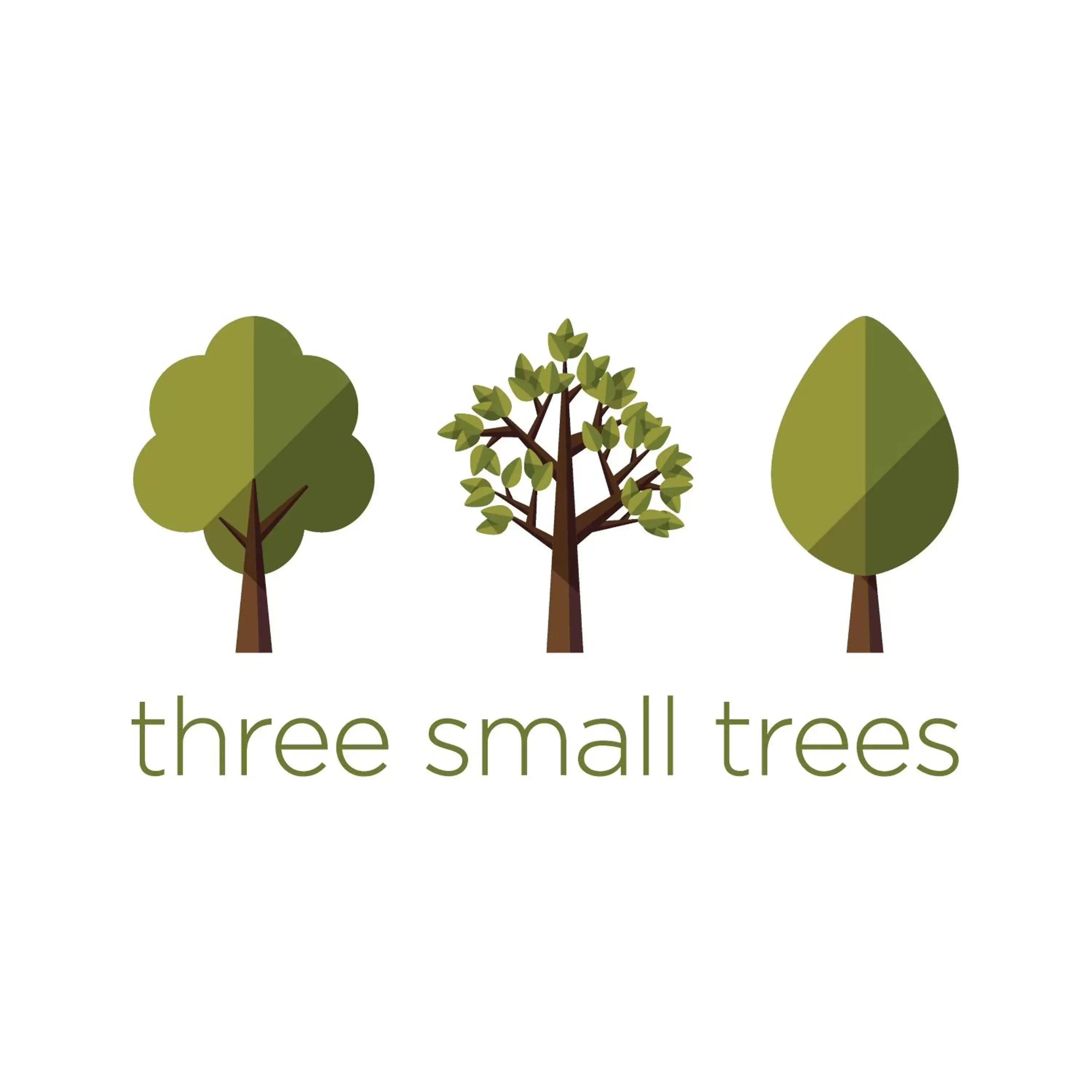 Three Small Trees Three Small Trees