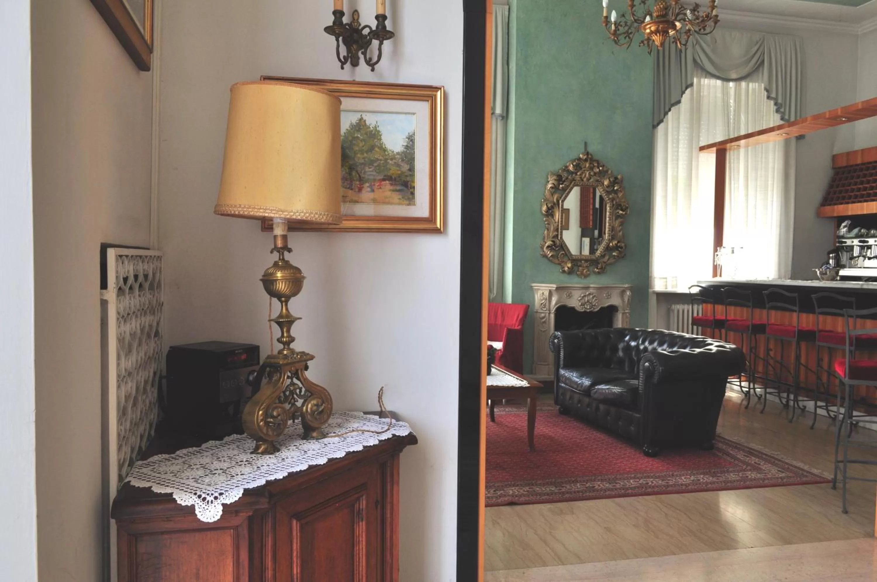 Decorative detail in Esedra Hotel