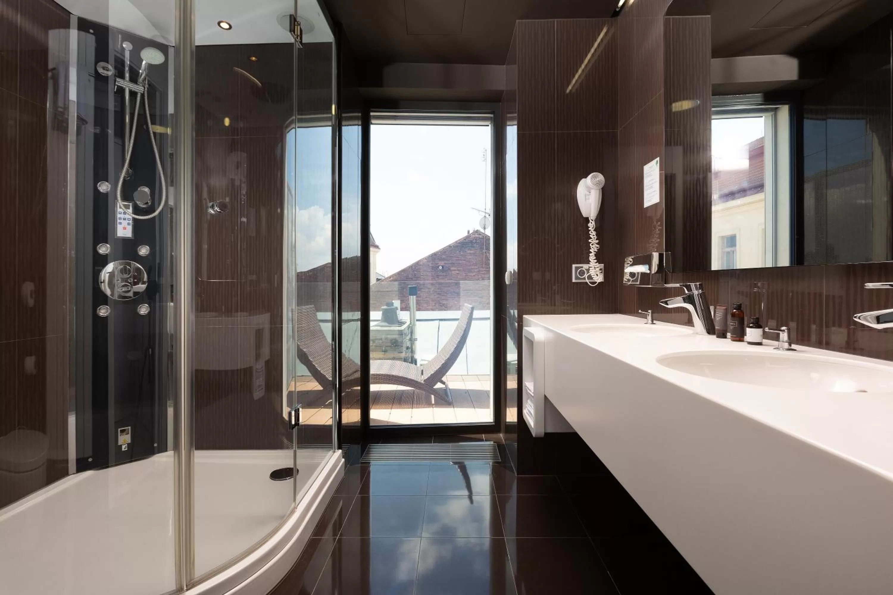 Bathroom in OREA Hotel Arigone Olomouc