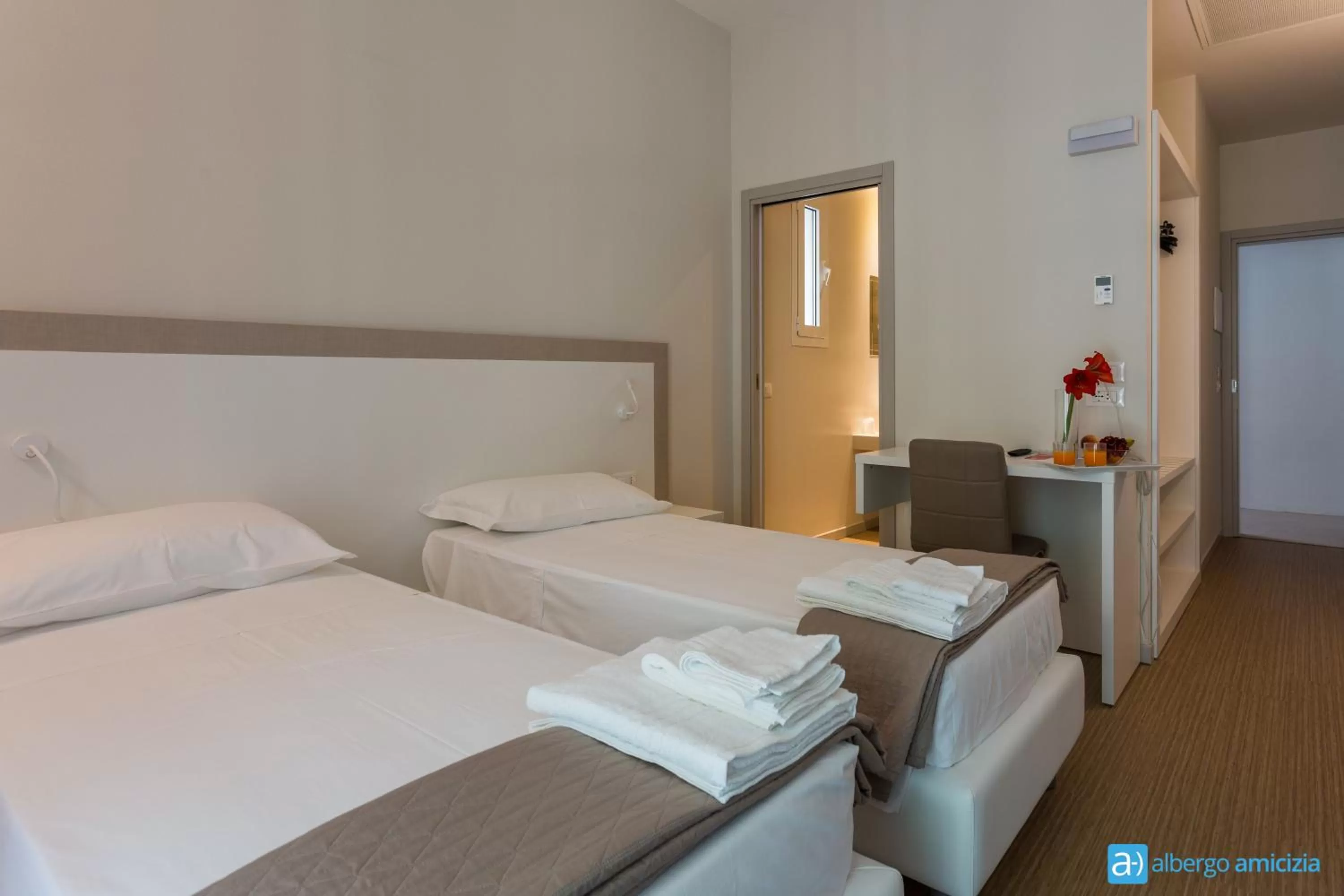 Photo of the whole room, Bed in Hotel Amicizia