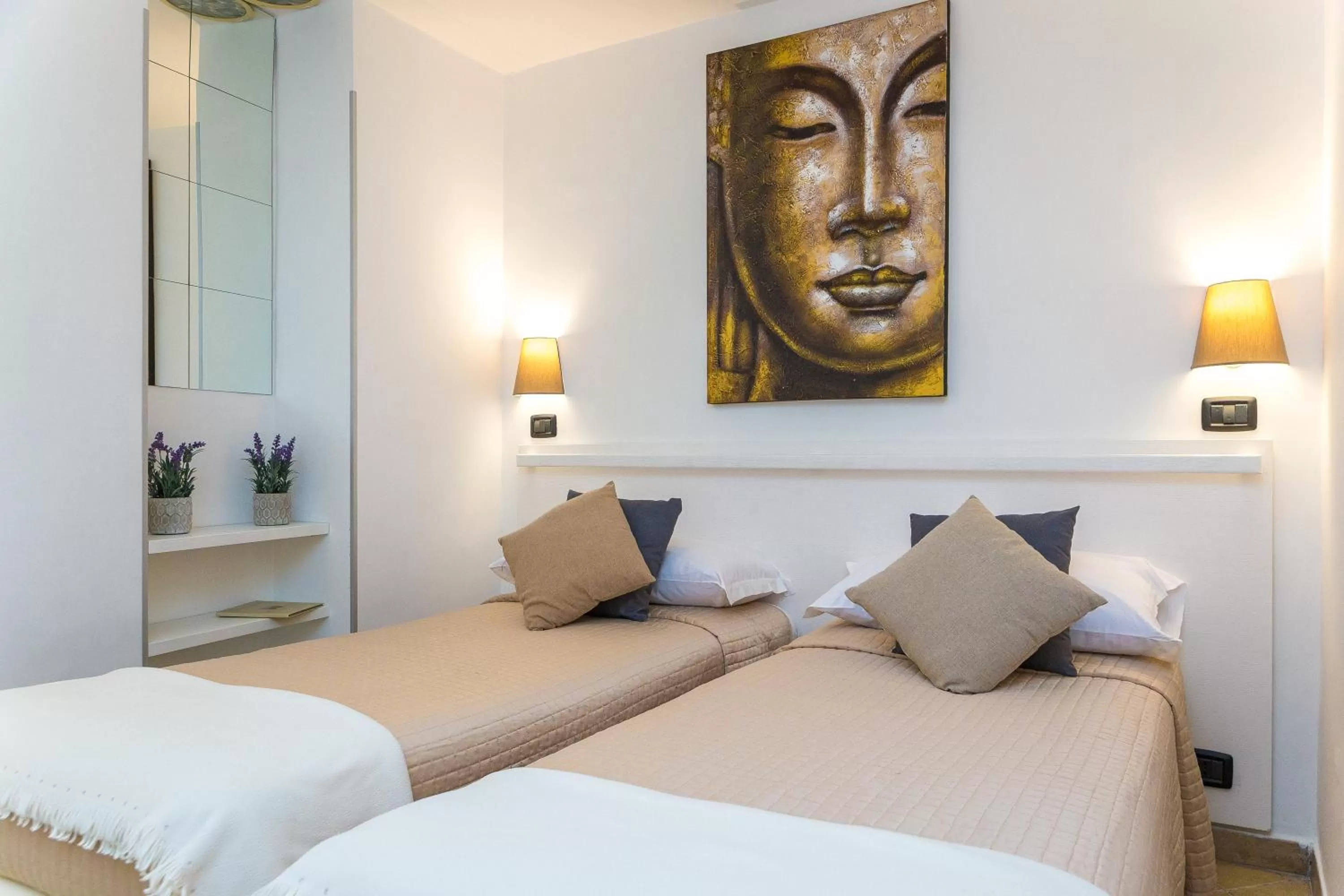 Bed in Hotel Rivoli Sorrento