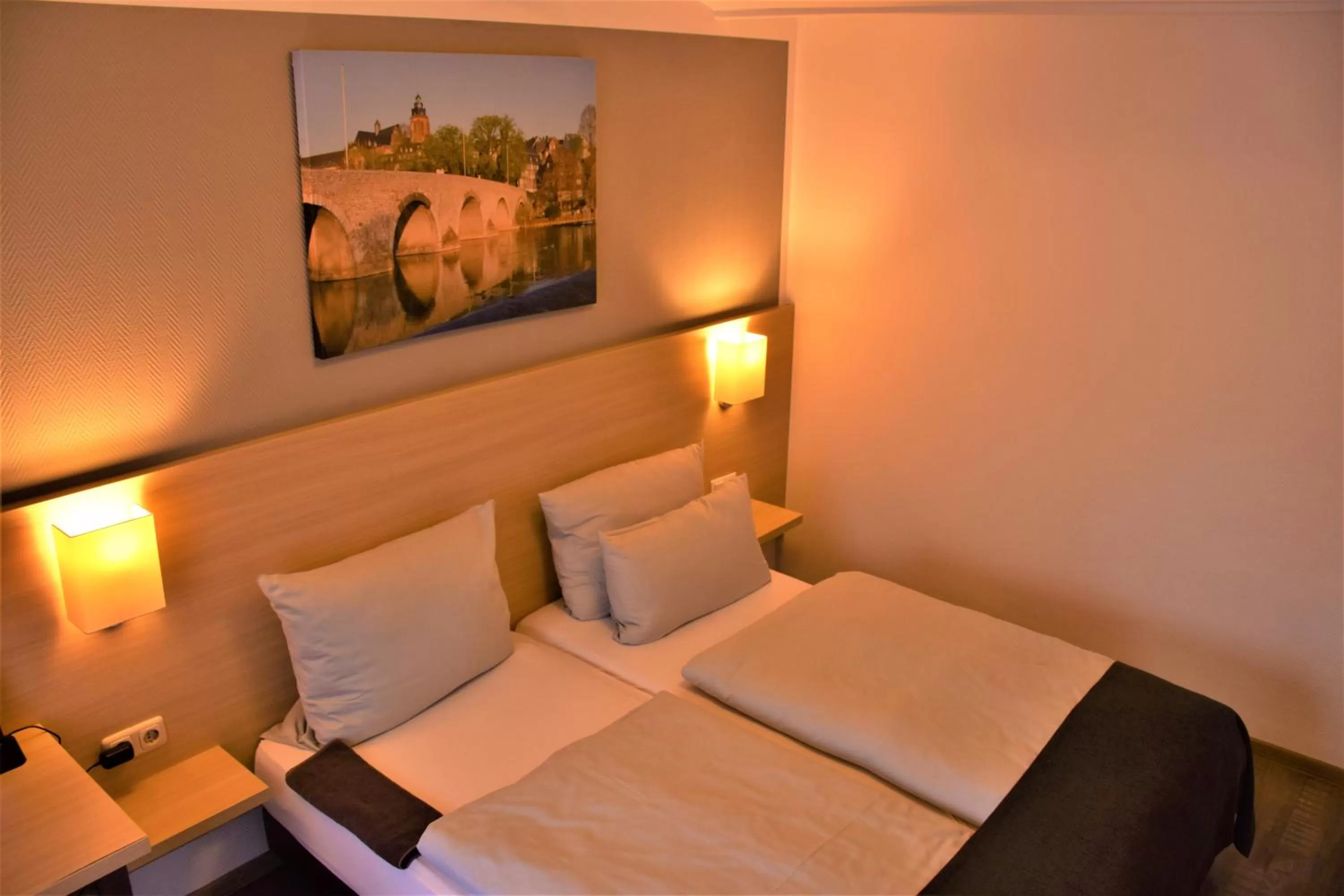 Bed in Altes Eishaus, Hotel & Restaurant