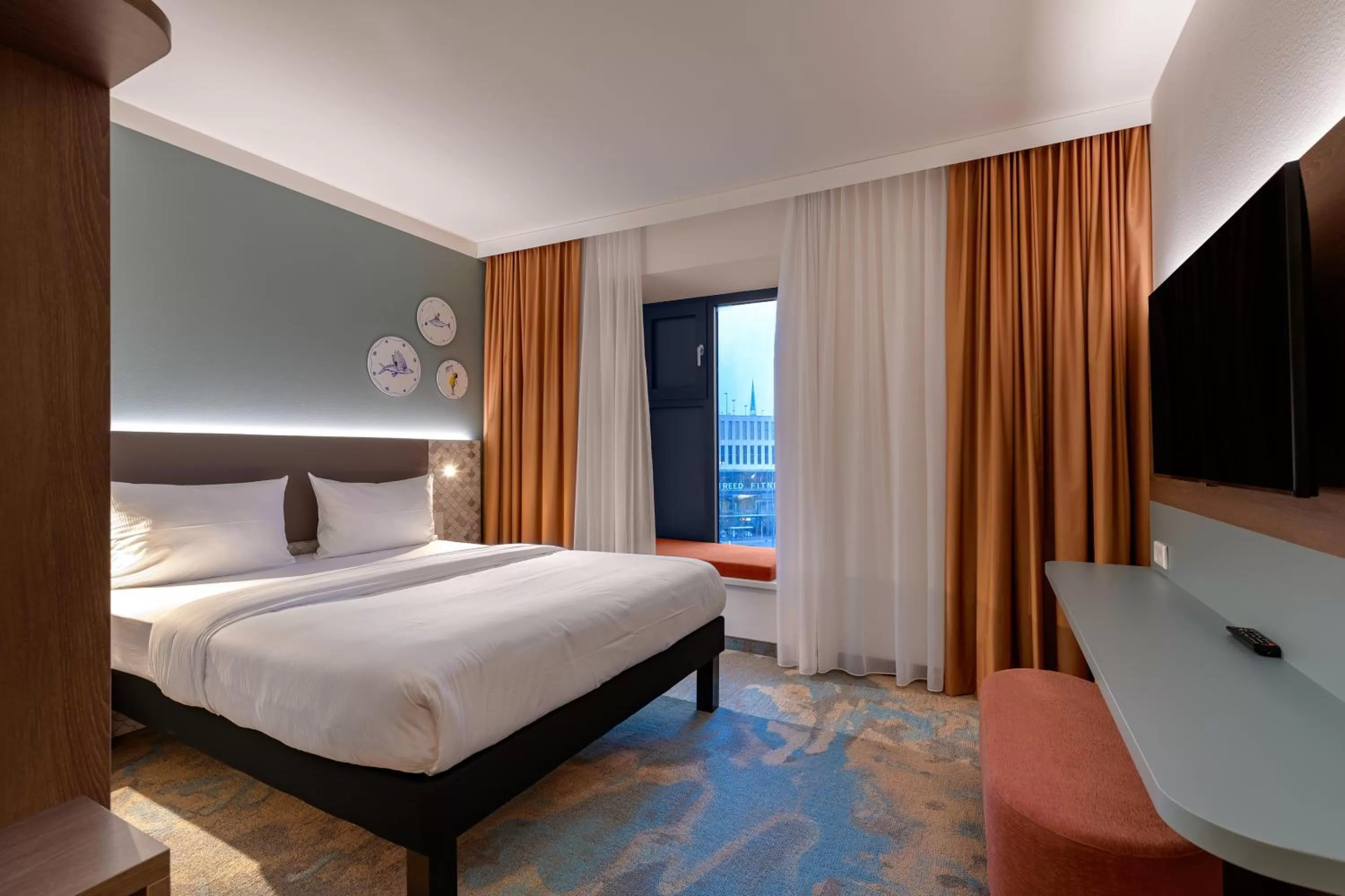 Bed in ibis Styles Kiel City