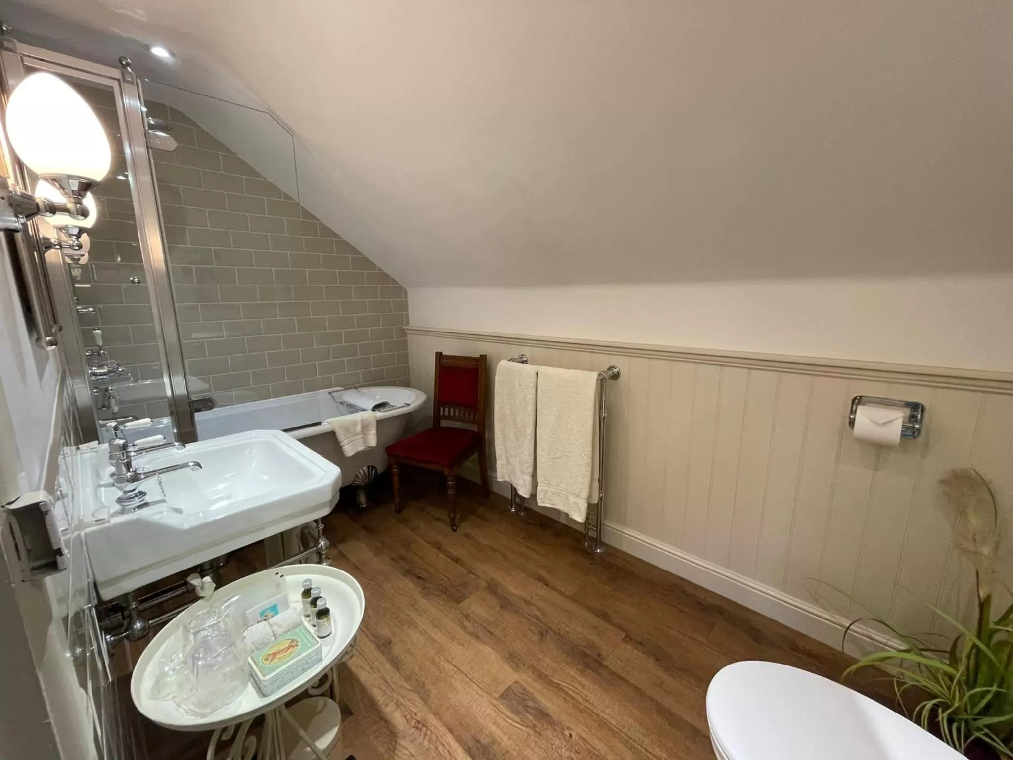 Bathroom in St Leonards Farmhouse