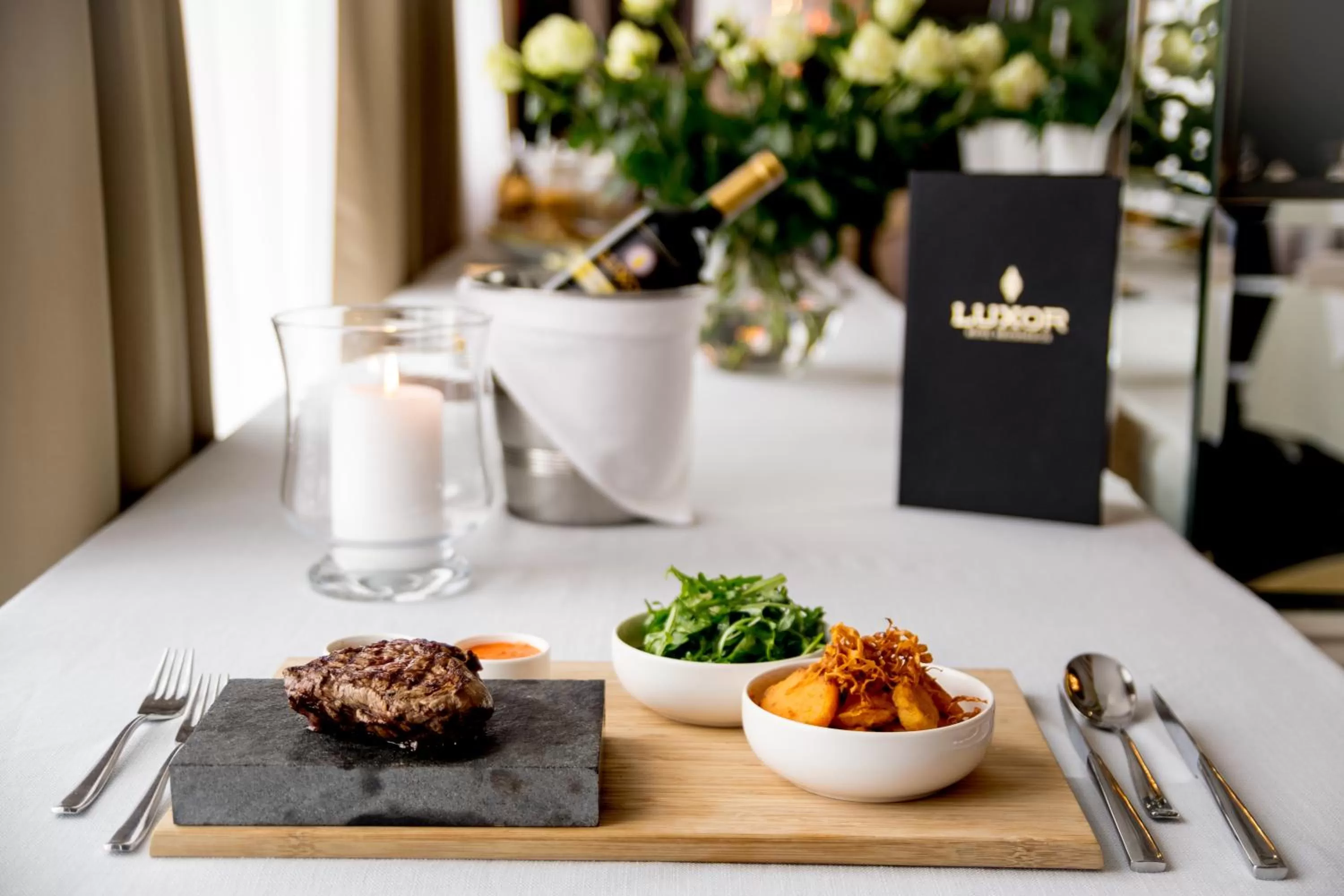 Food and drinks in Hotel Luxor