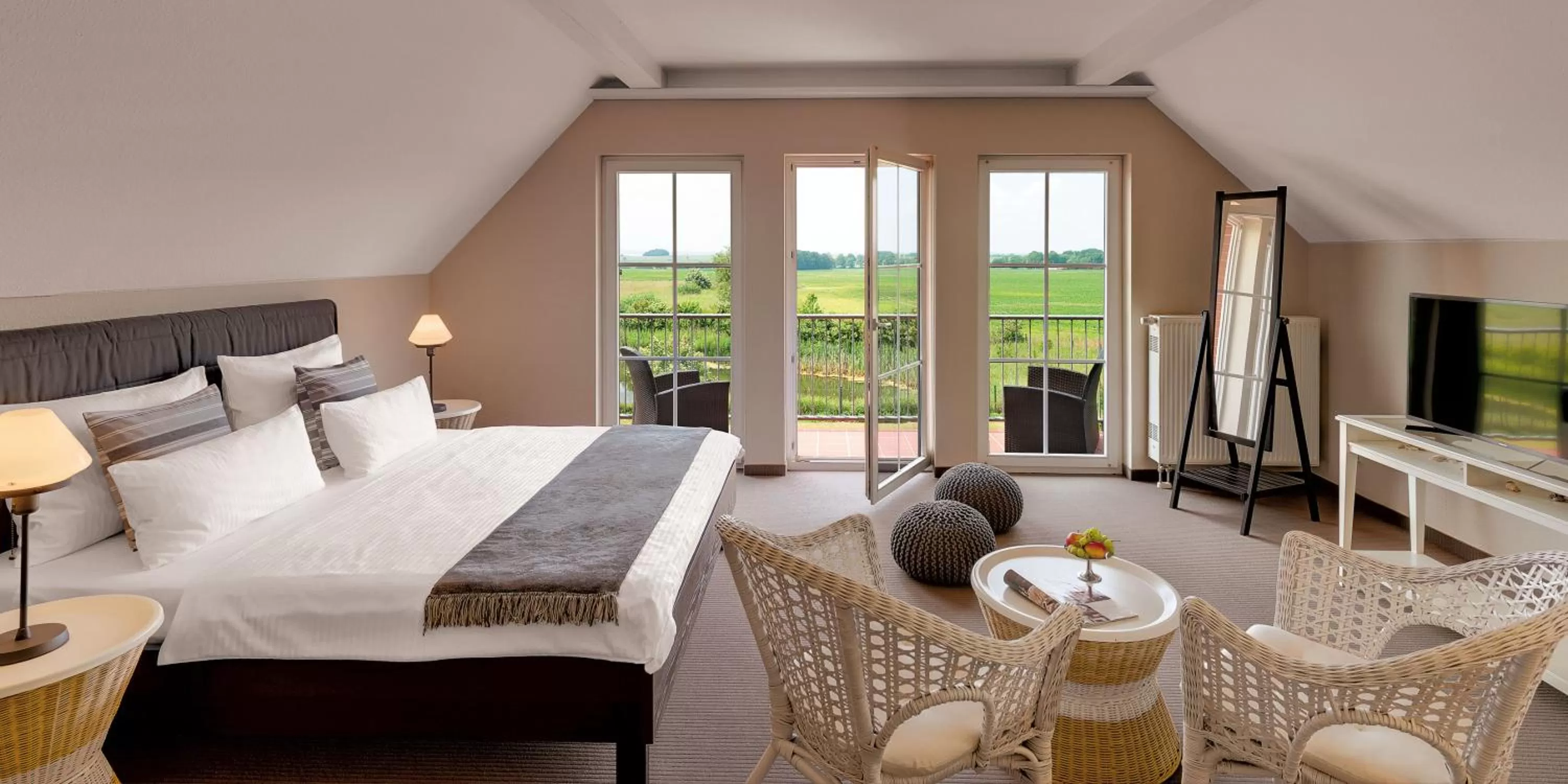 Photo of the whole room, Bed in Precise Resort Rügen Apartments & SPLASH Erlebniswelt