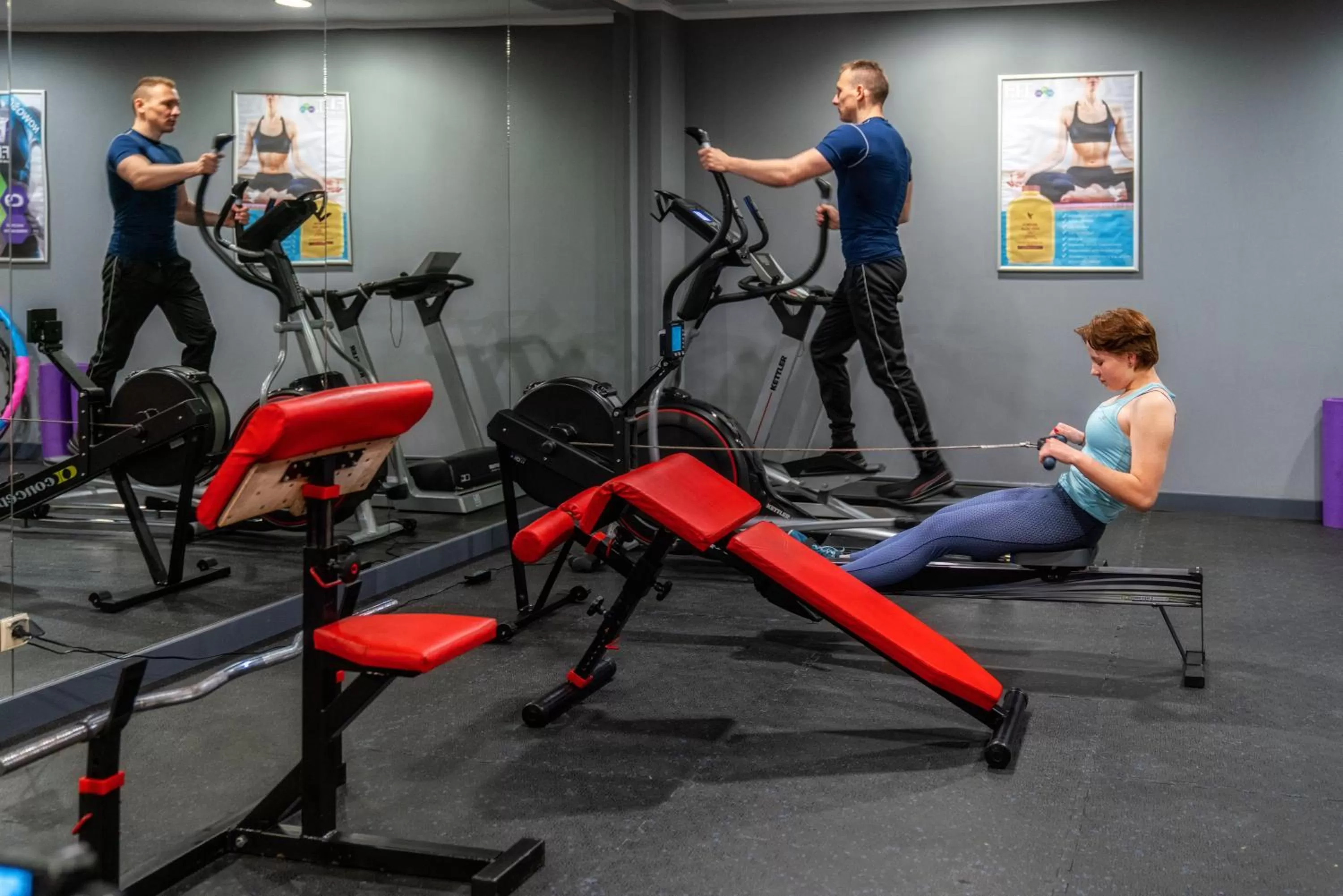 Fitness centre/facilities in Hotel Kiston