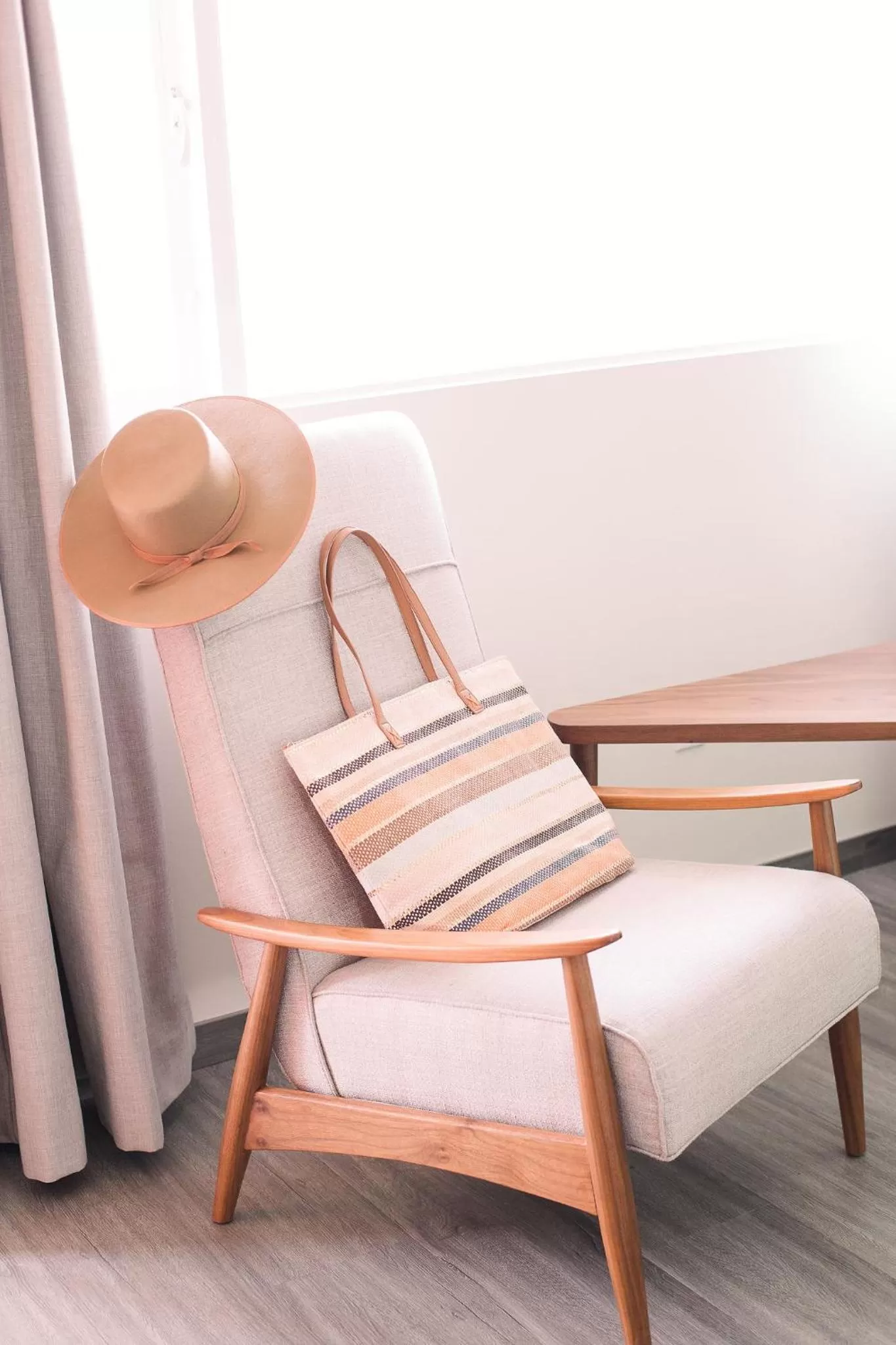 Seating area in The Skylark, a Palm Springs Hotel