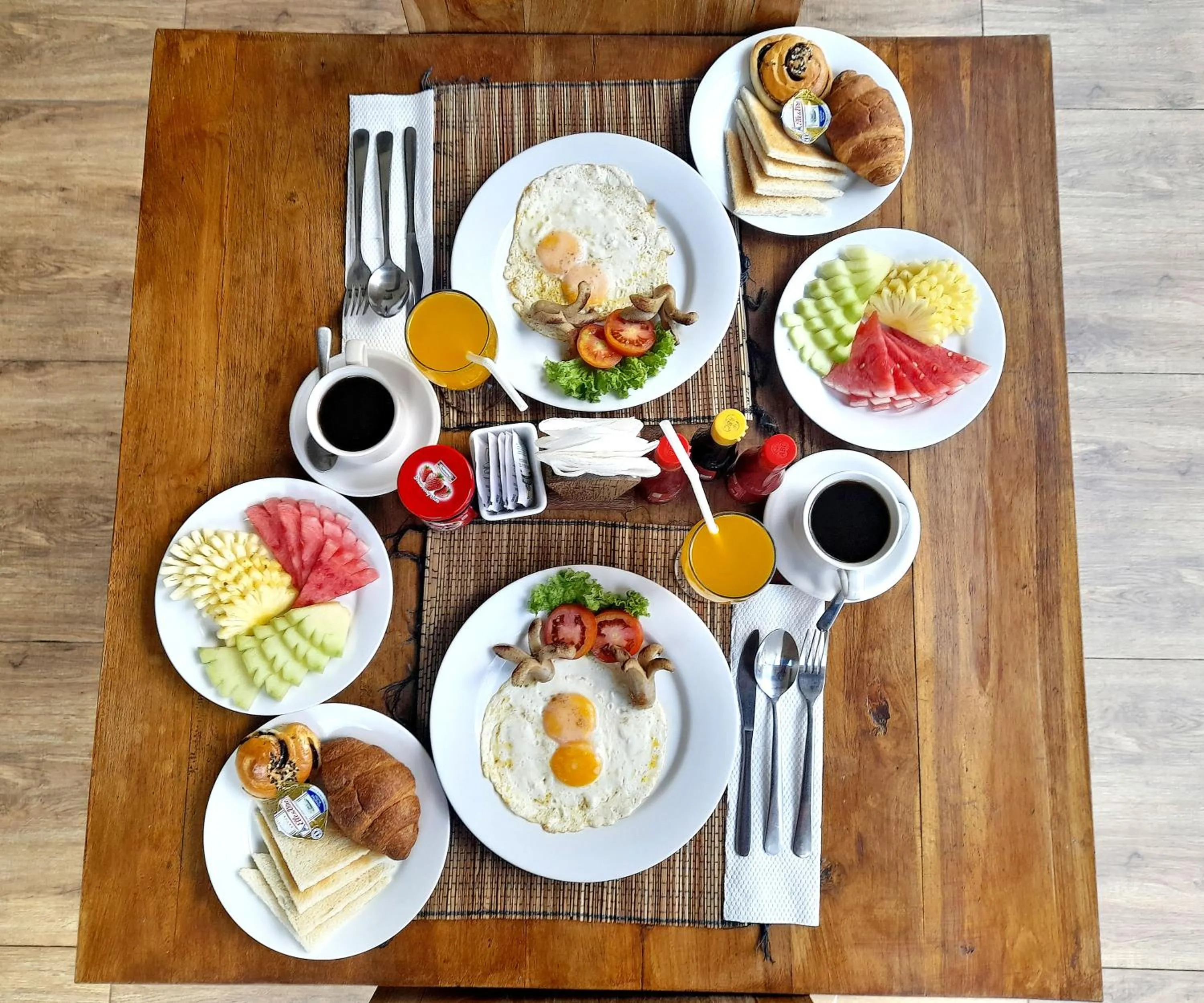Breakfast in Yoga Ubud Private Pool Villa