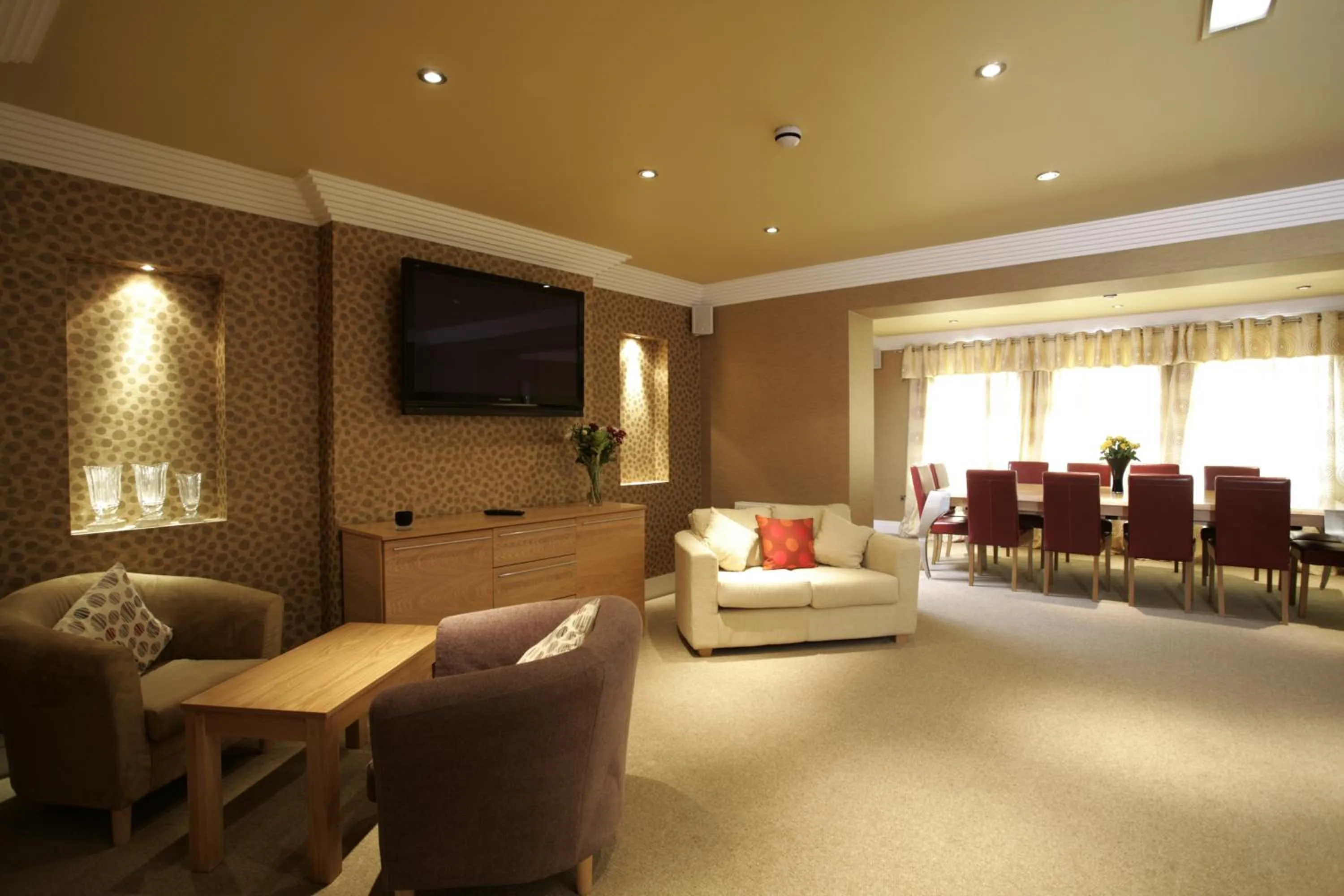 Living room in Number One South Beach