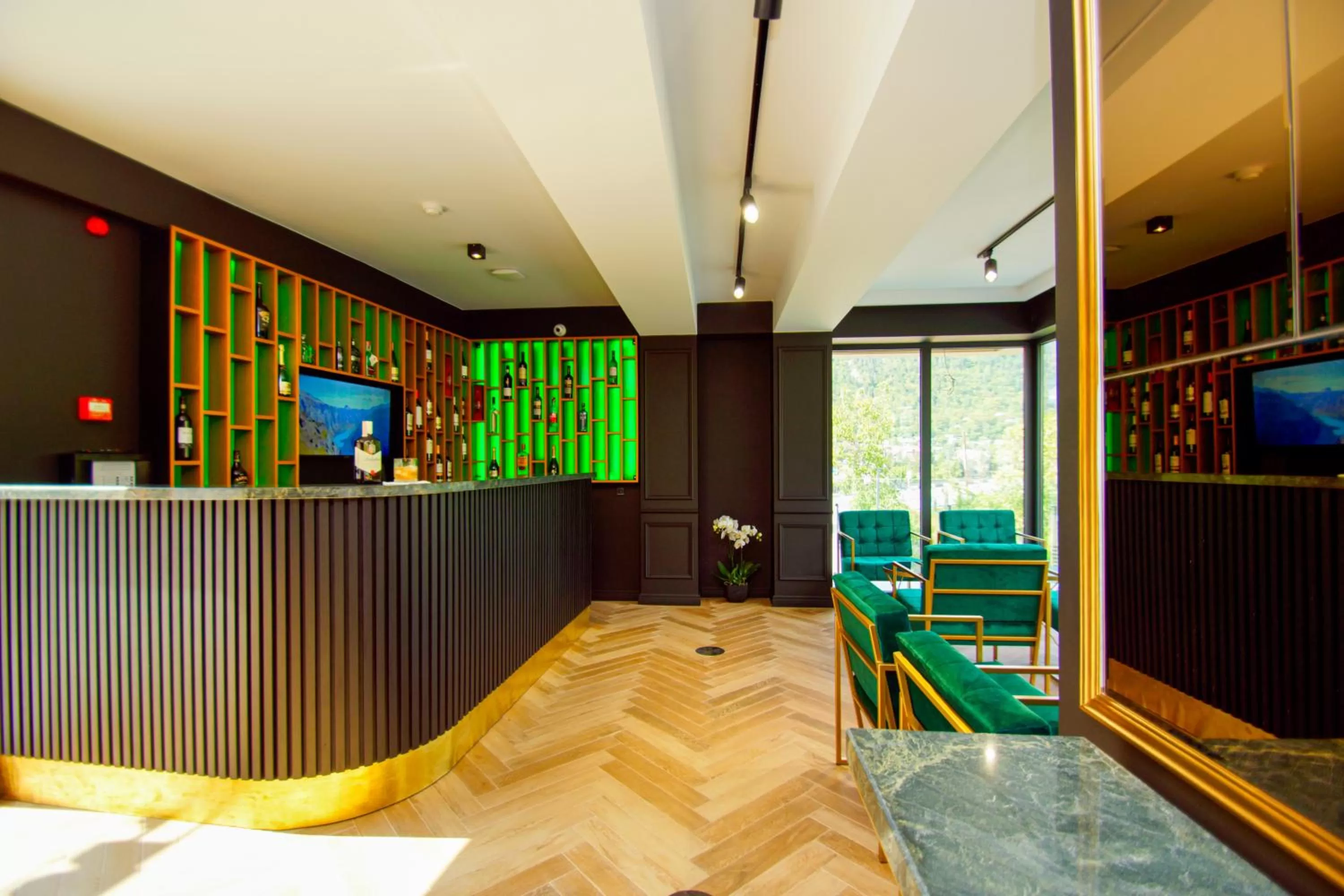 Lobby or reception in Borjomi Bridge Hotel