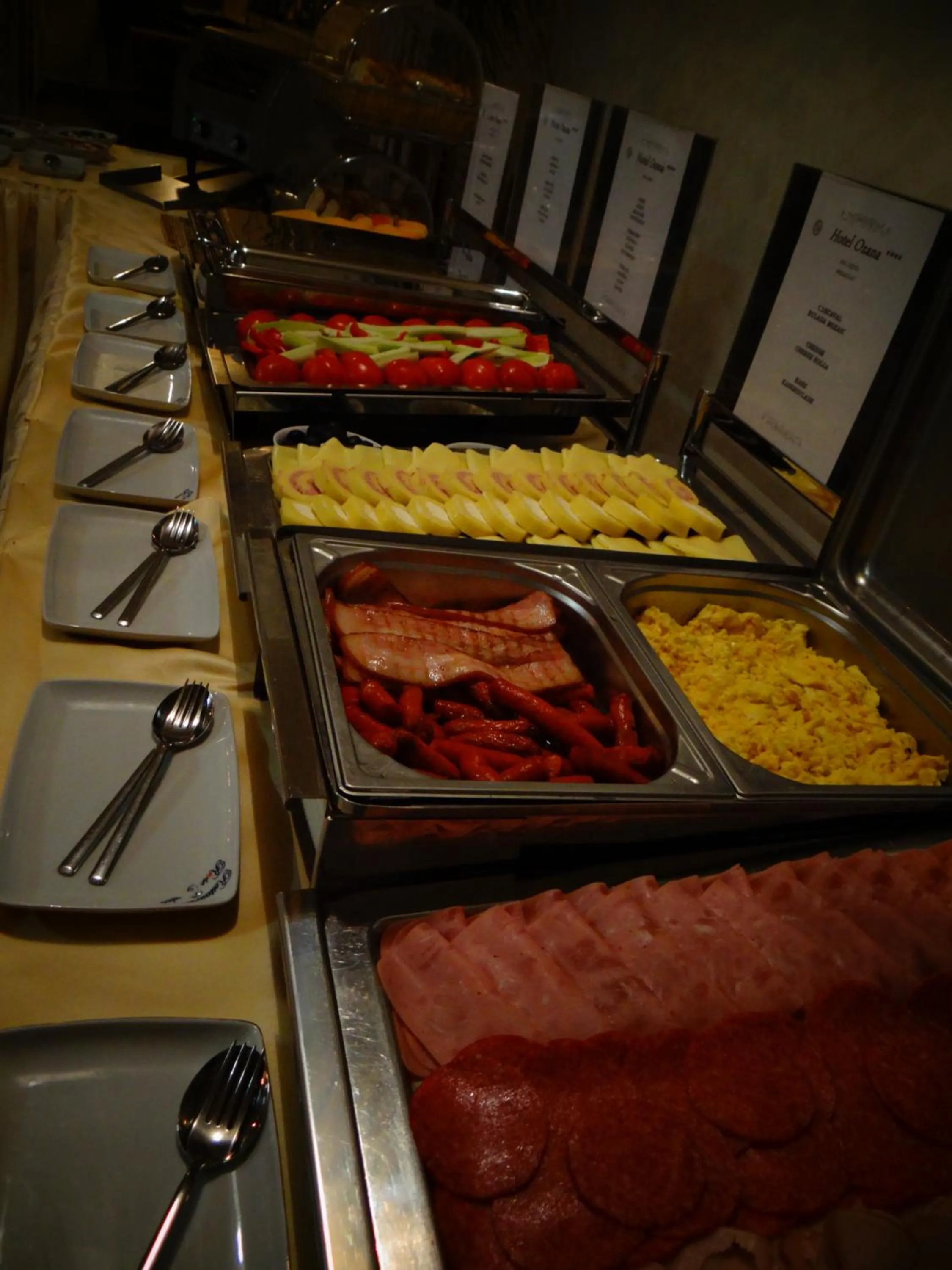 Breakfast in Hotel Ozana