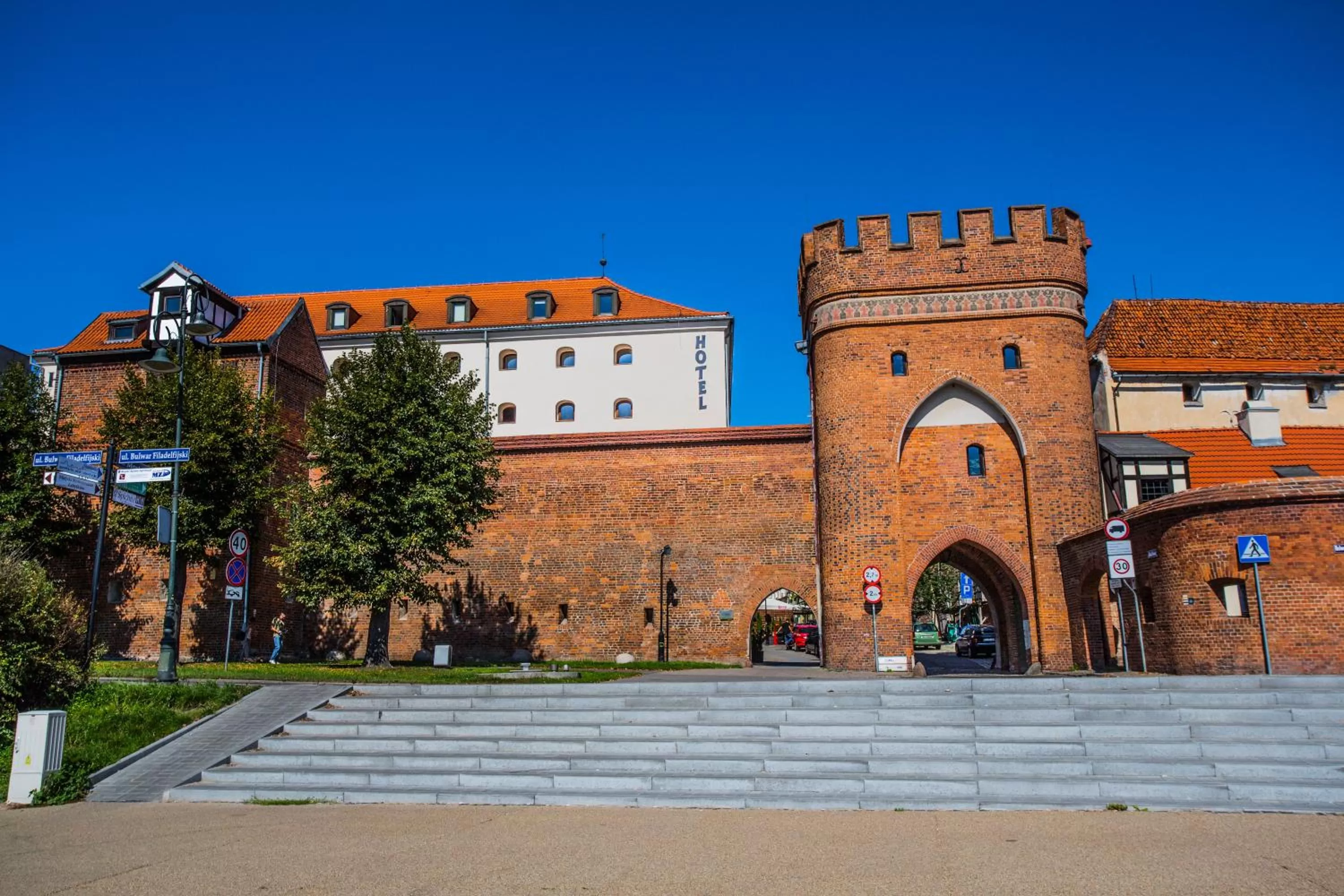 Area and facilities in Hotel Spichrz