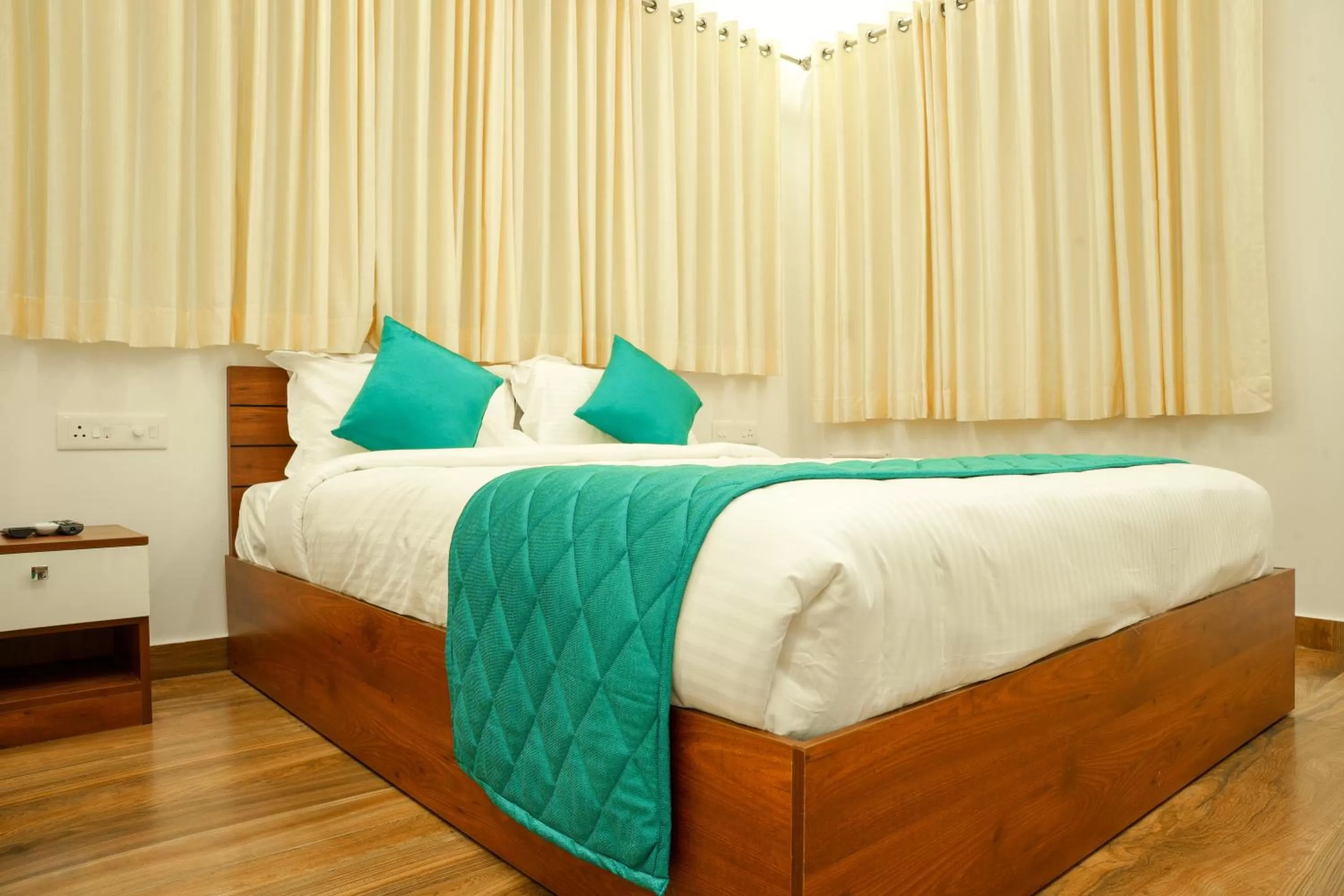 Bed in Misty Range Resorts