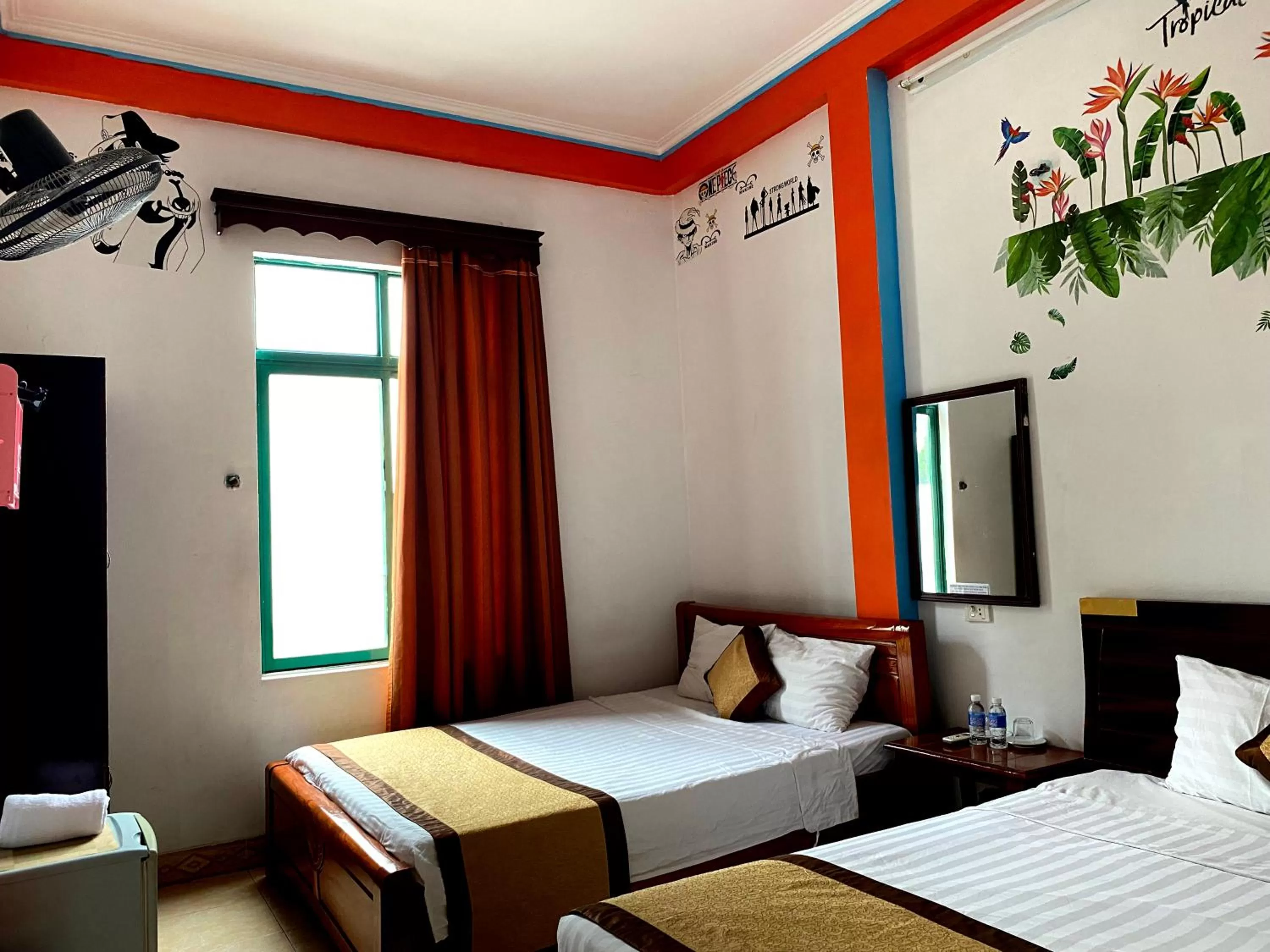 Bed in Alex Ha Long Hotel